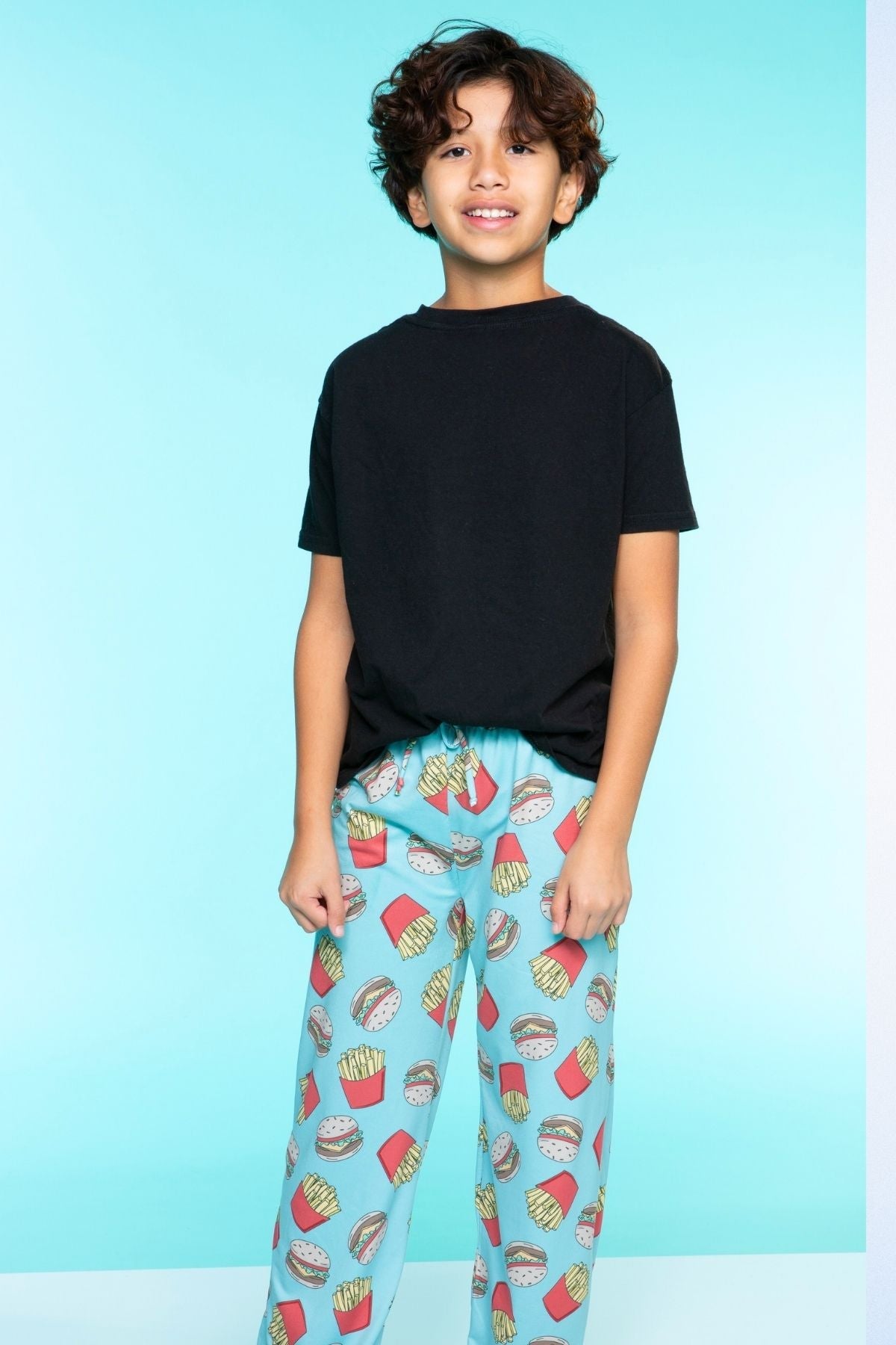 Simply Soft Karate Pant - Hunter Plaid