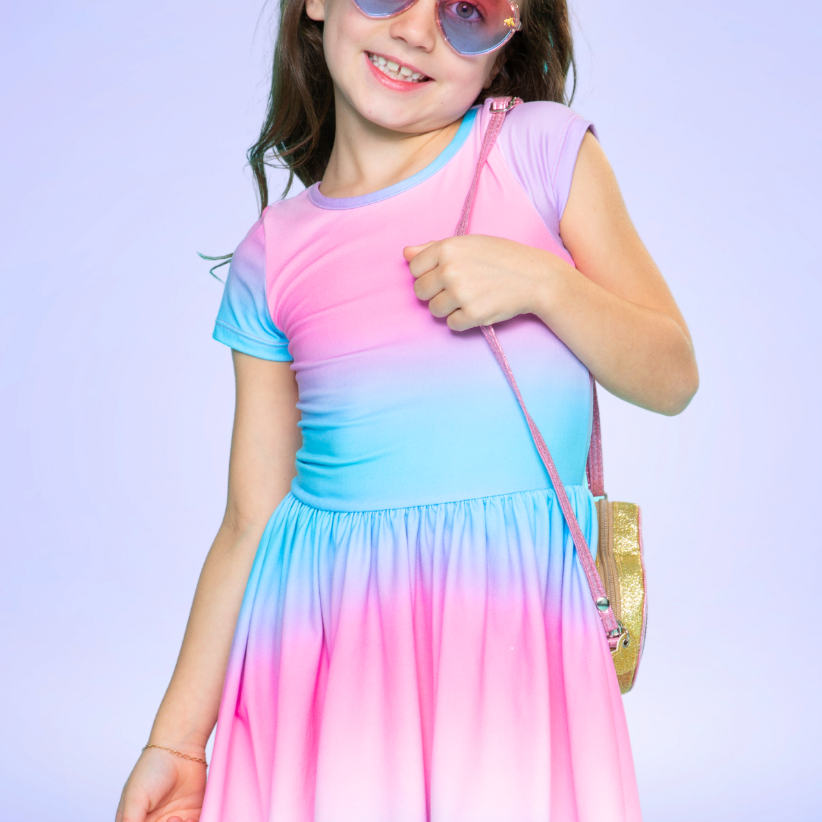 Simply Soft Short Sleeve Be Happy Dress