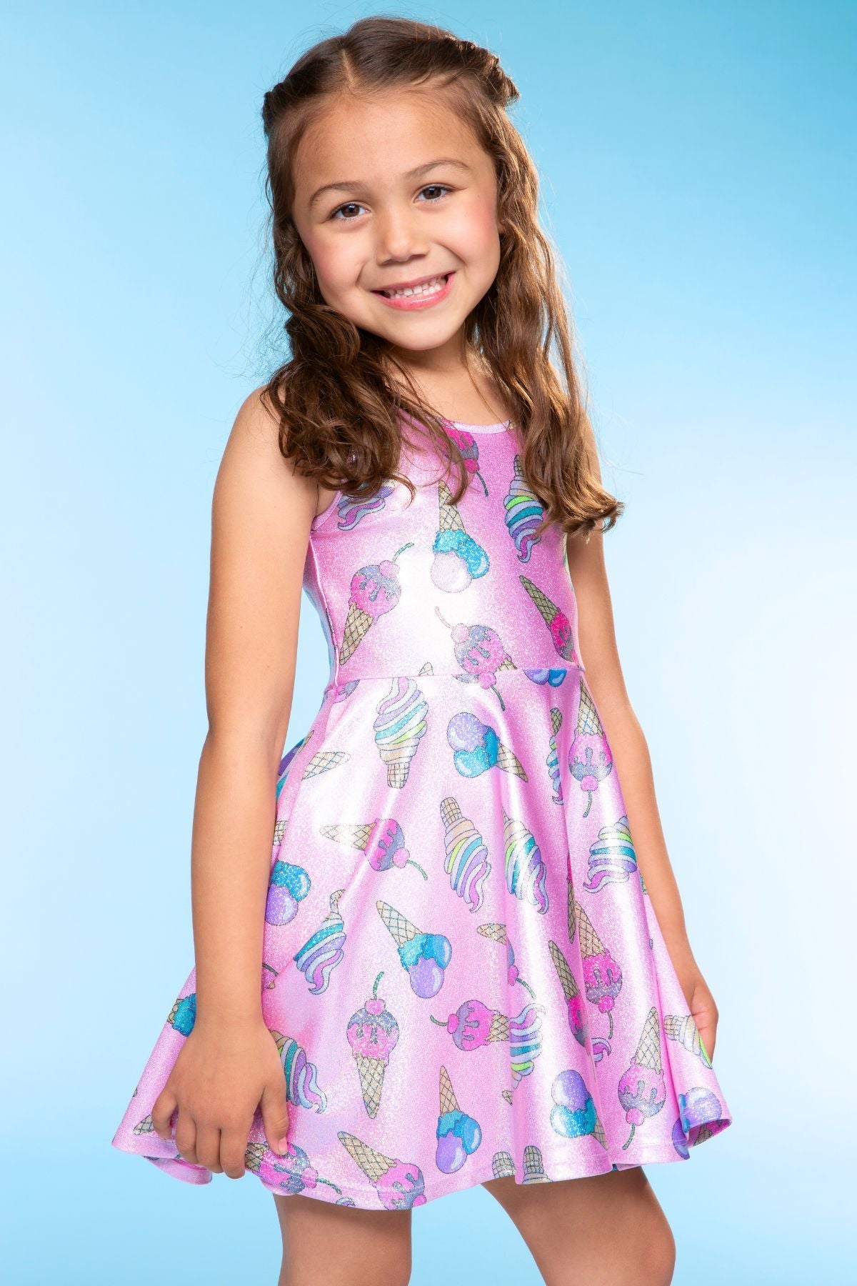 High Shine Super Twirl Dress - Rainbow Gummy Bear