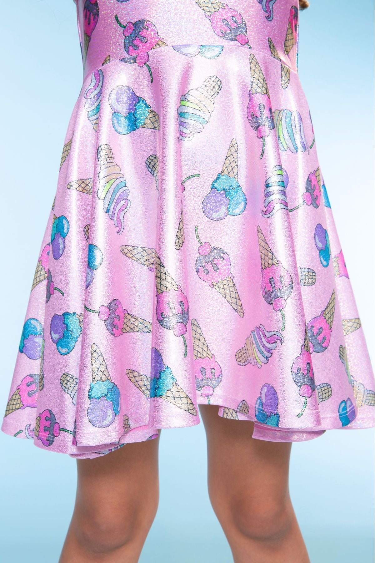 High Shine Super Twirl Dress - Rainbow Glitter Mermaid - NEW!