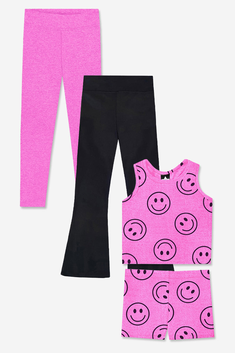Multipack Dance & Tumble Essentials - Dark Pink Smile | Dark Pink | Black - NEW!