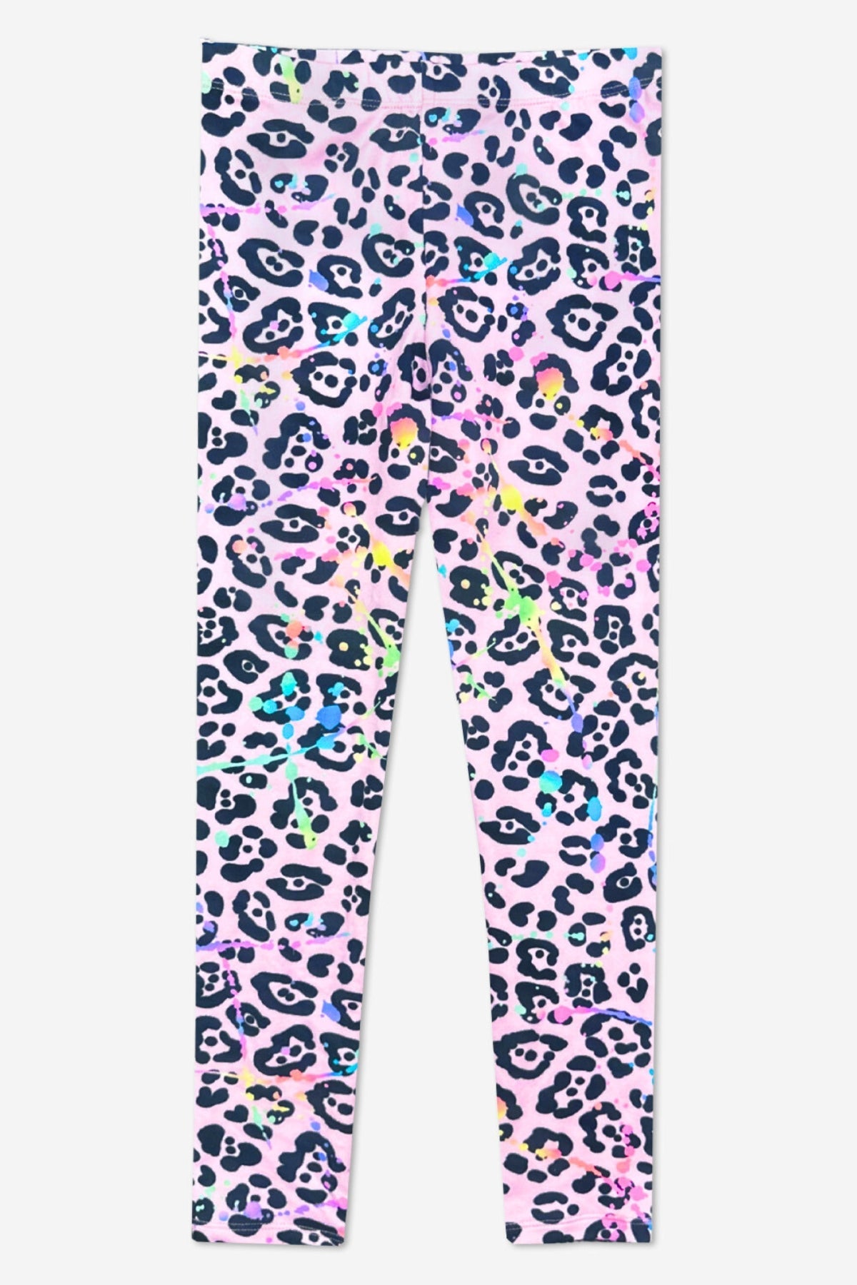 Simply Soft Long Legging. - Denim Tie Dye Graffiti Elements - NEW!