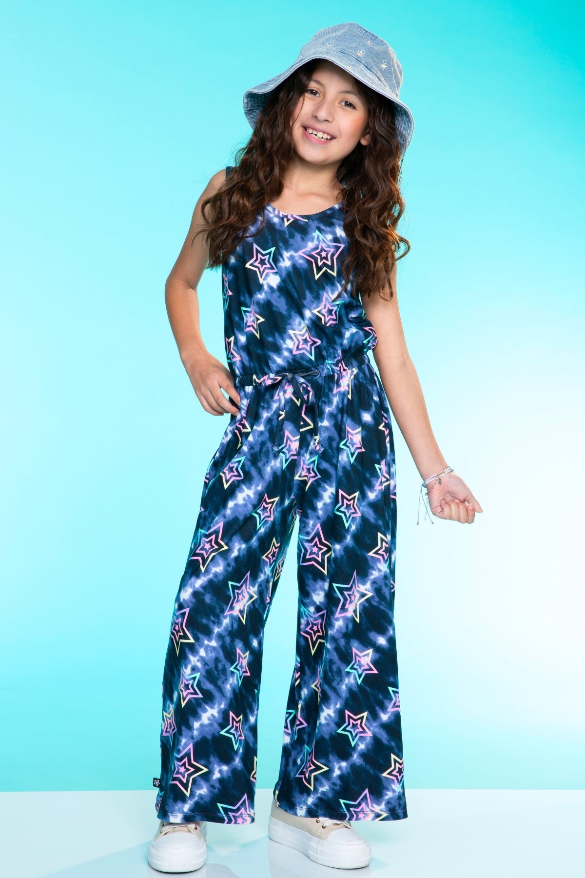 Simply Soft Tank Wide Leg Jumpsuit - Blush Mauve Tie Dye - NEW!