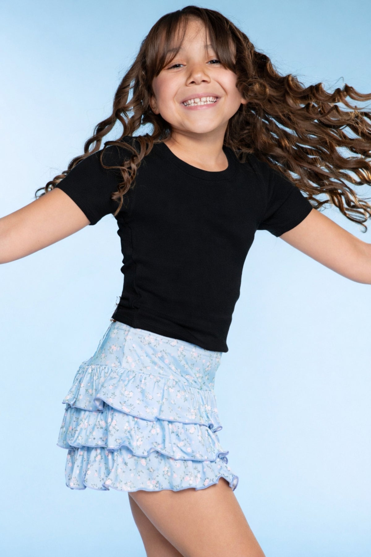 Ultra-Soft Ribbed Fitted Tee - Petal Pink - NEW!