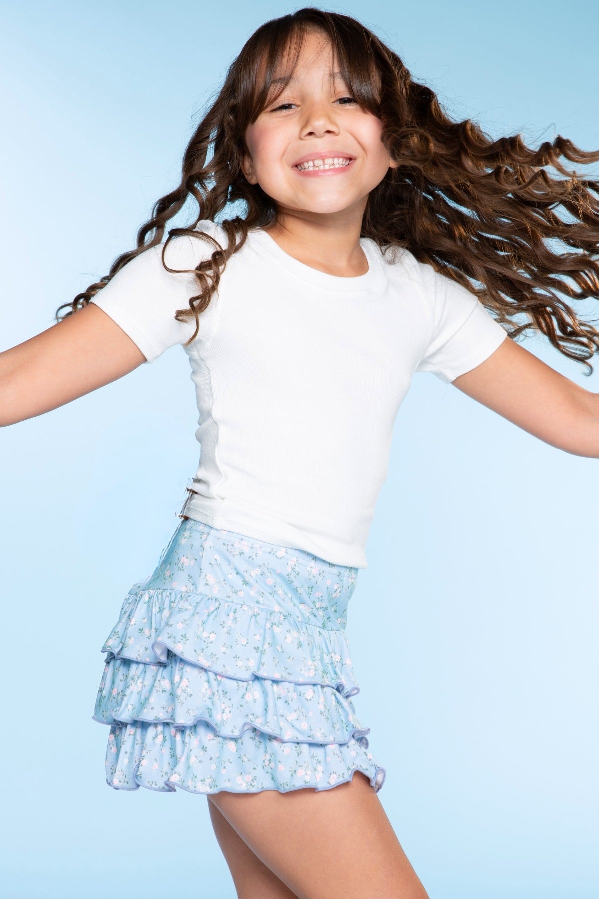 Ultra-Soft Ribbed Fitted Tee - Petal Pink - NEW!