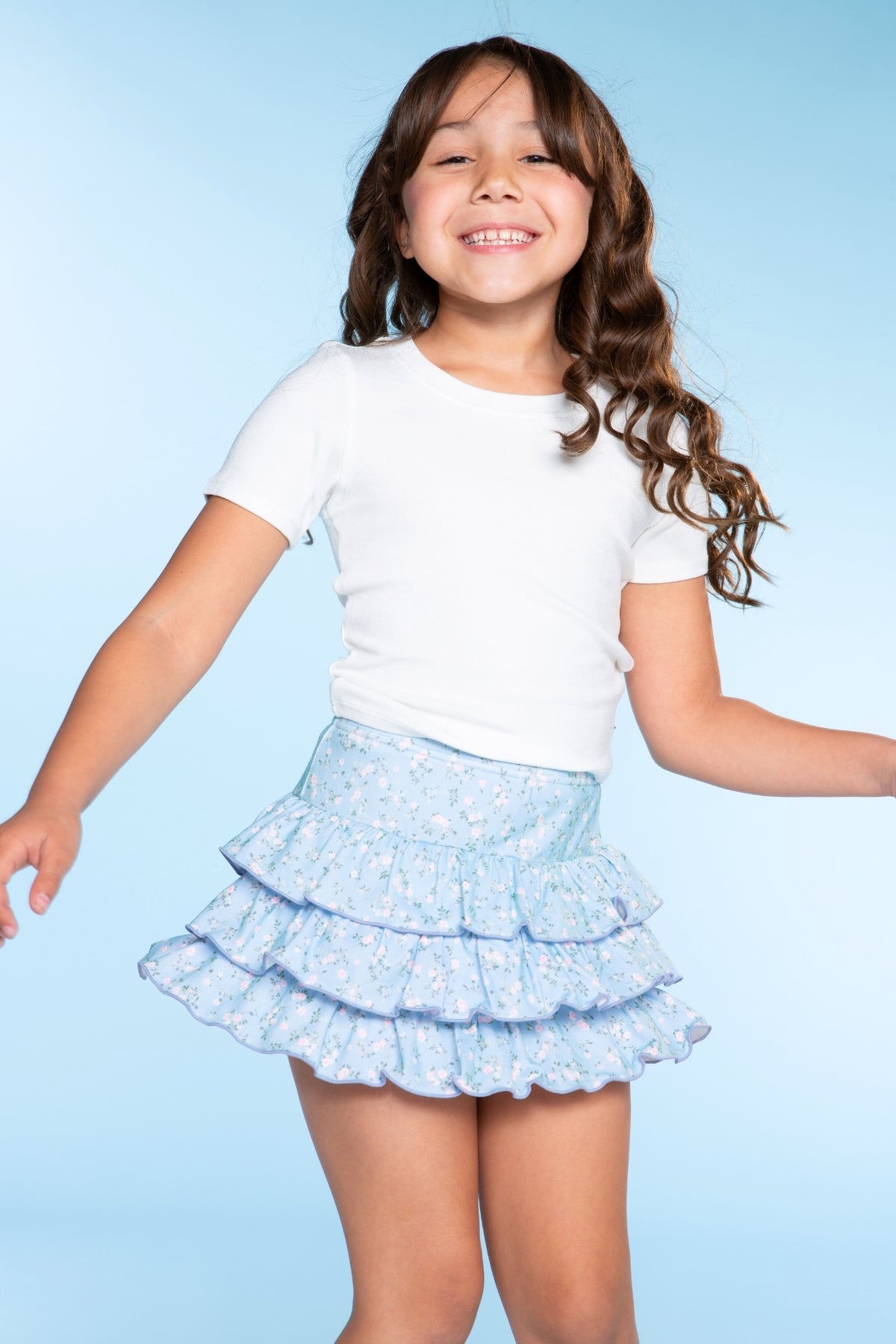 Ultra-Soft Ribbed Fitted Tee - Petal Pink - NEW!