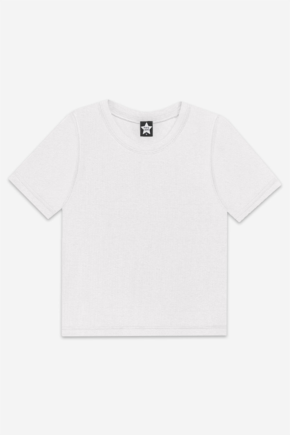 Ultra-Soft Ribbed Fitted Tee - Petal Pink - NEW!