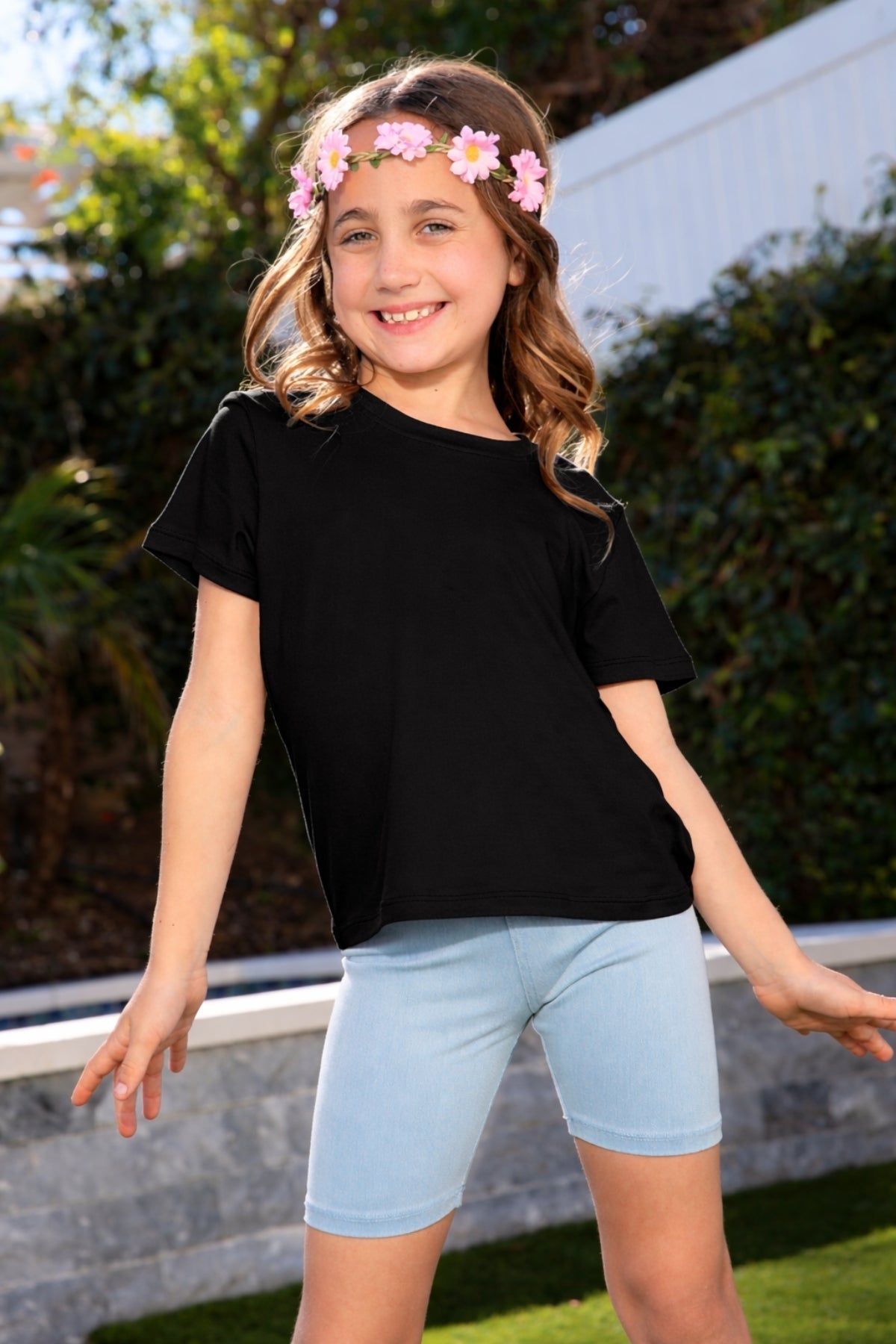 Simply Soft Easy Tee - White Rainbow Heart - NEW!
