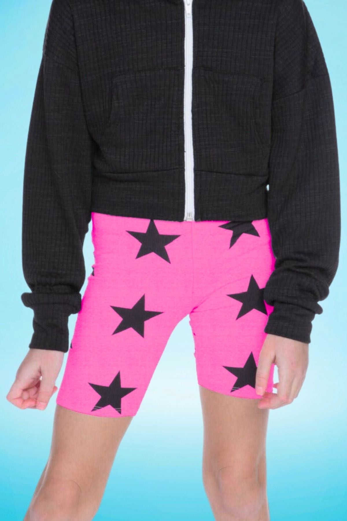 Simply Soft Luxe Biker Short - Candy Pink