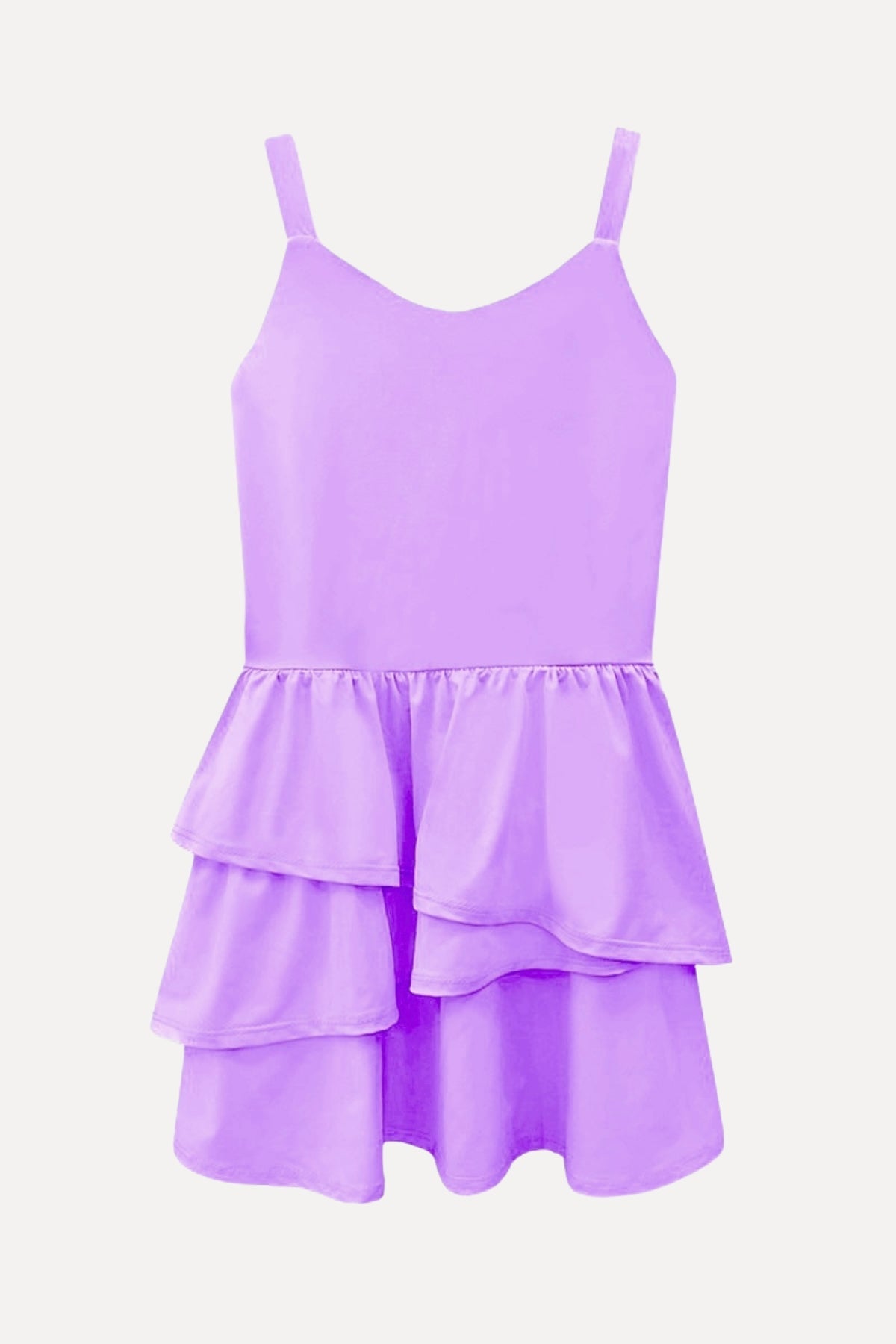 Air Swift Asymmetrical Tank Dress - Ivory Blue Floral