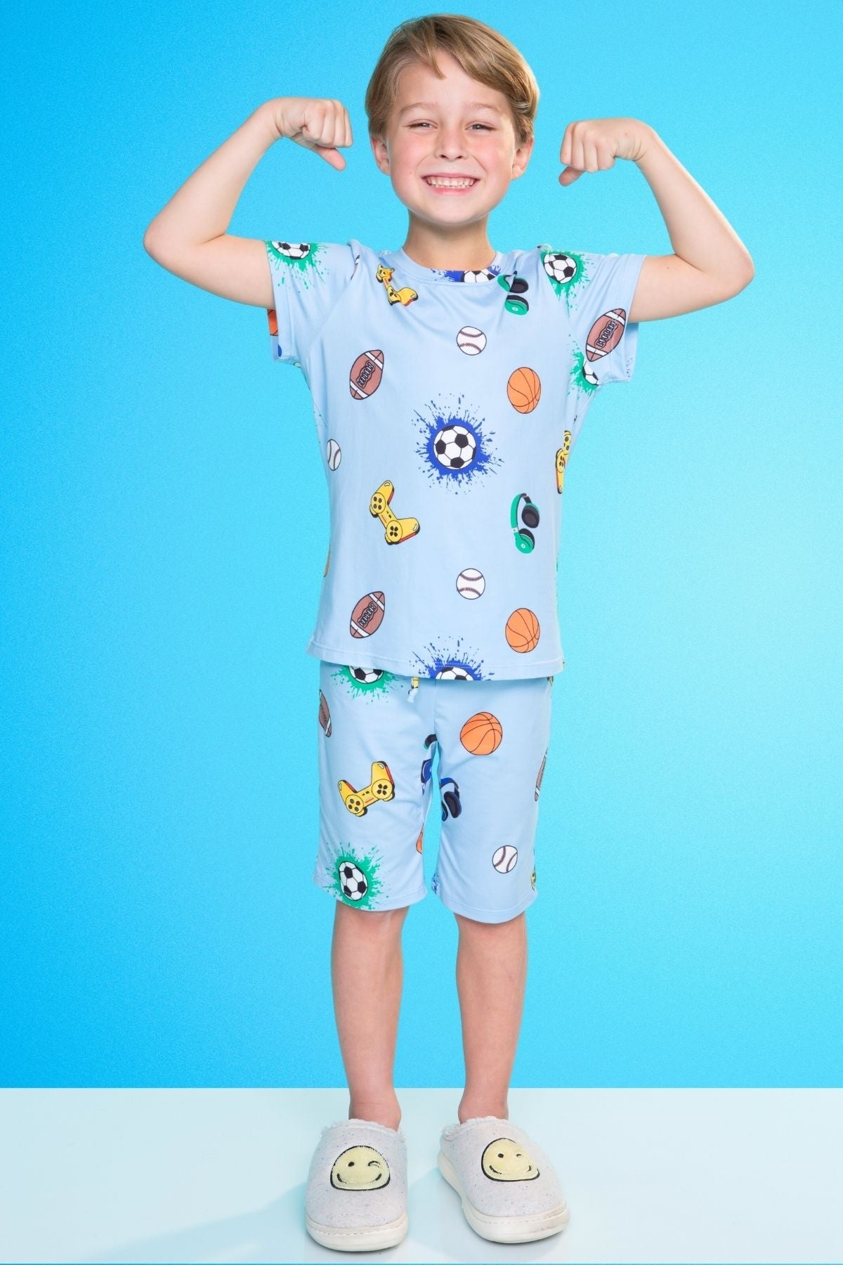 Simply Soft Short Sleeve Tee & Lounge Short - Burger & Fries - On Sale!