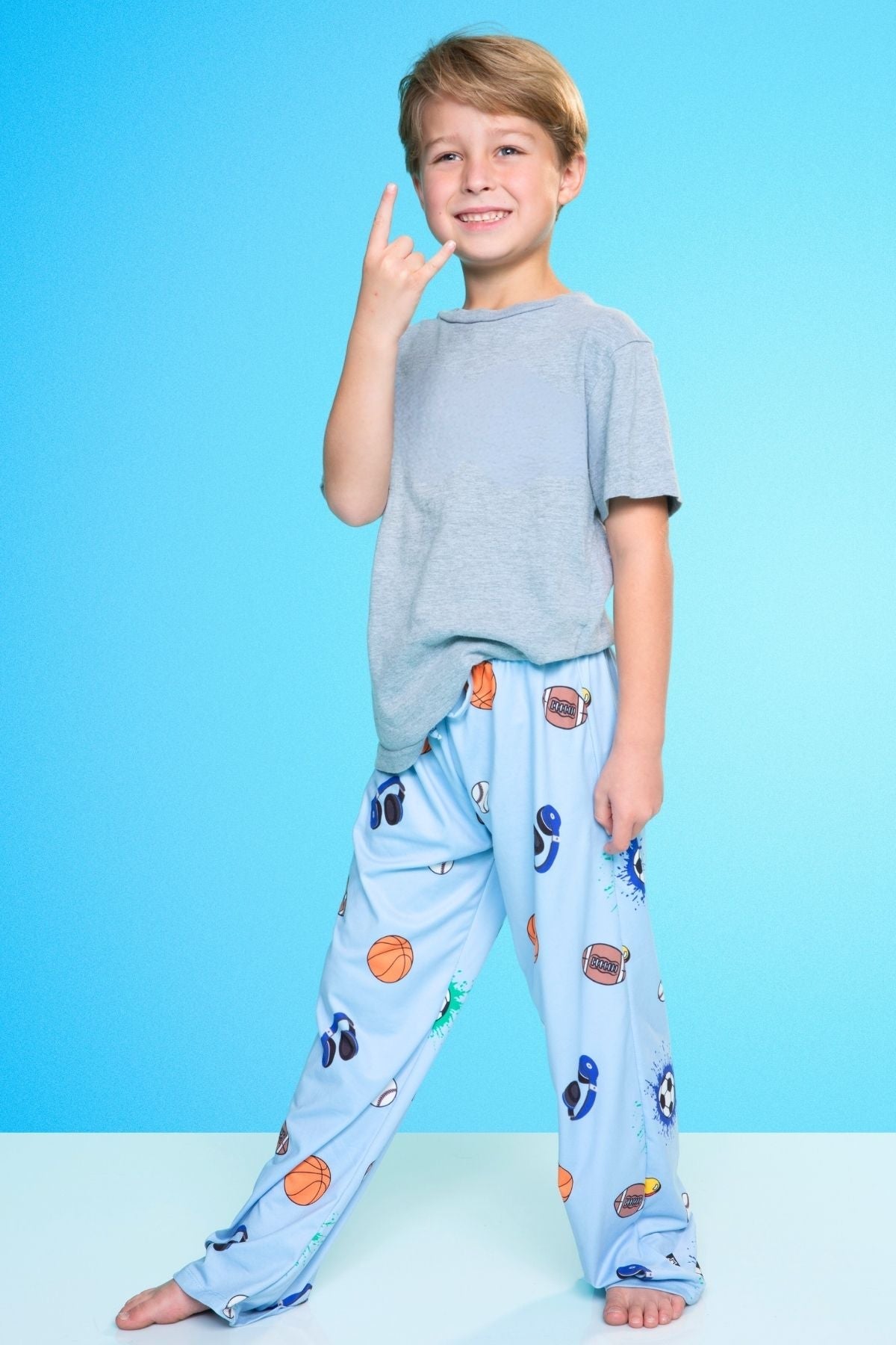 Simply Soft Karate Pant - Hunter Plaid