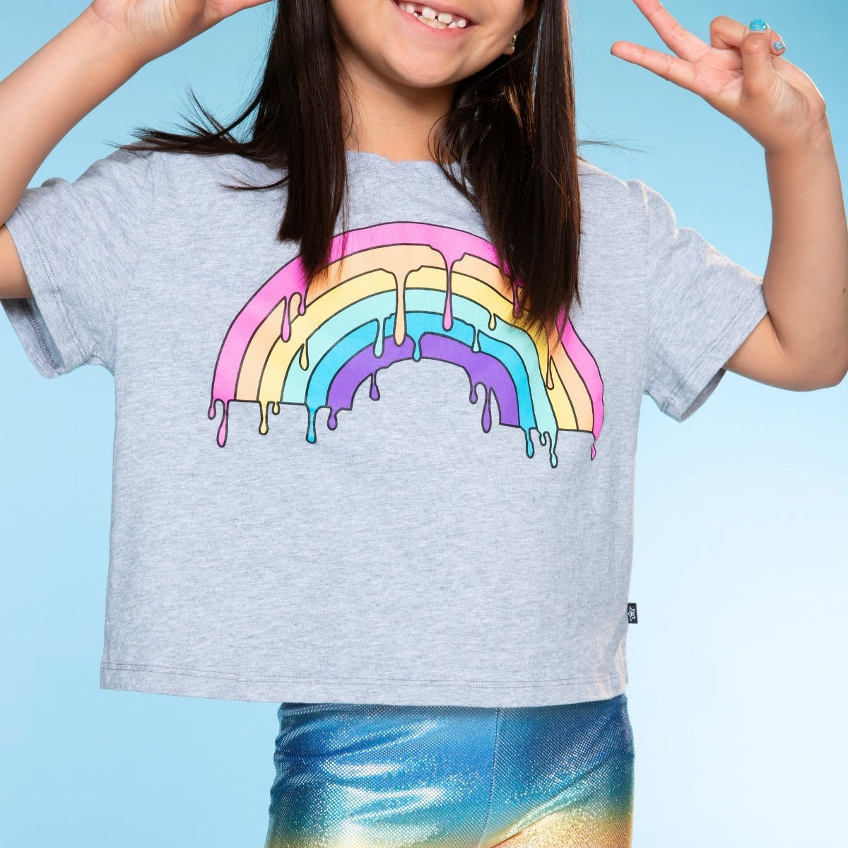 Washed Cotton Drop Shoulder Tee