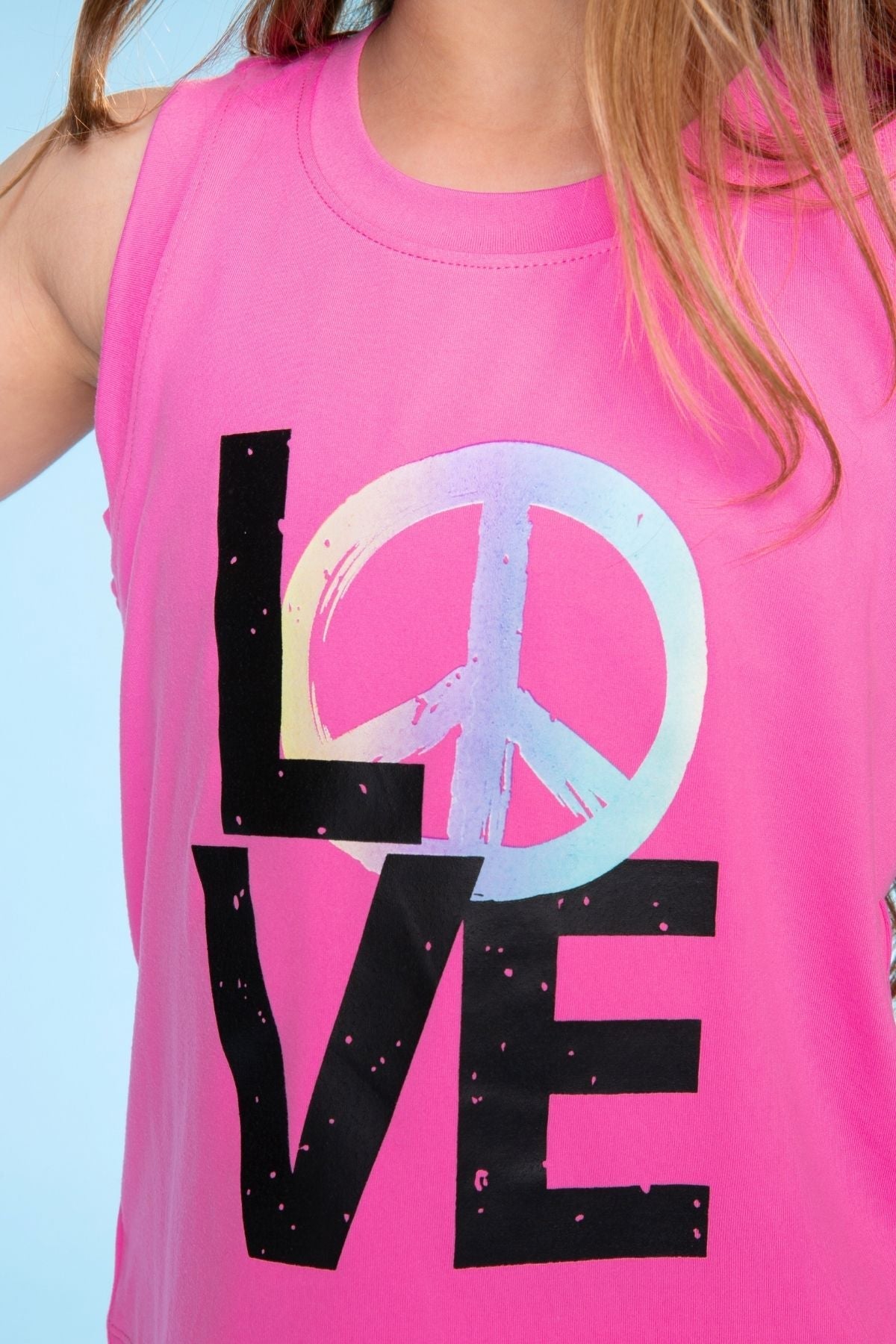Simply Soft Tank & Dolphin Short Set - Pink Tie Dye Strawberry Bow