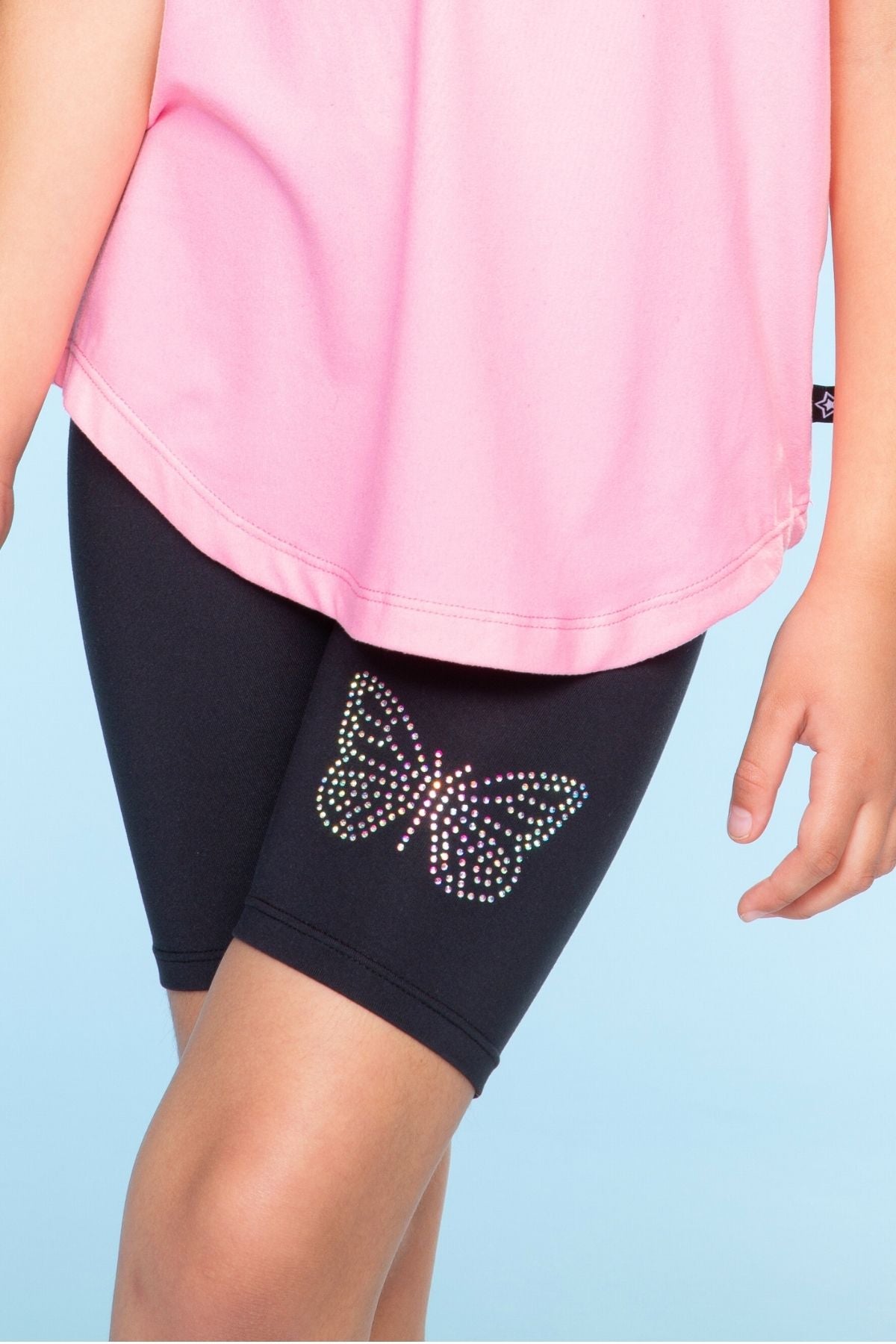 Simply Soft Luxe Biker Short - Candy Pink