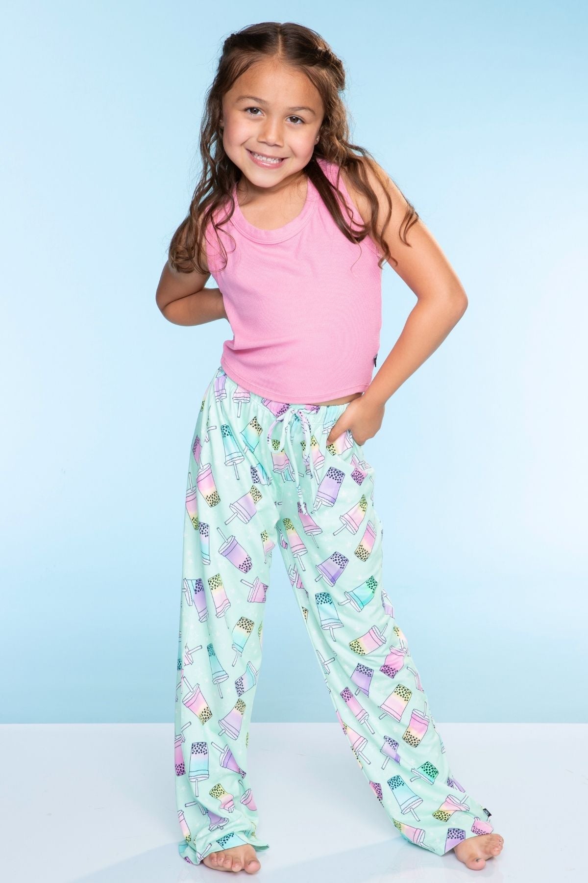 Simply Soft Karate Pant - Hunter Plaid