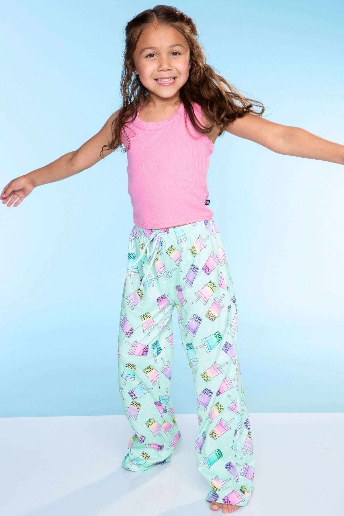 Simply Soft Karate Pant - Hunter Plaid