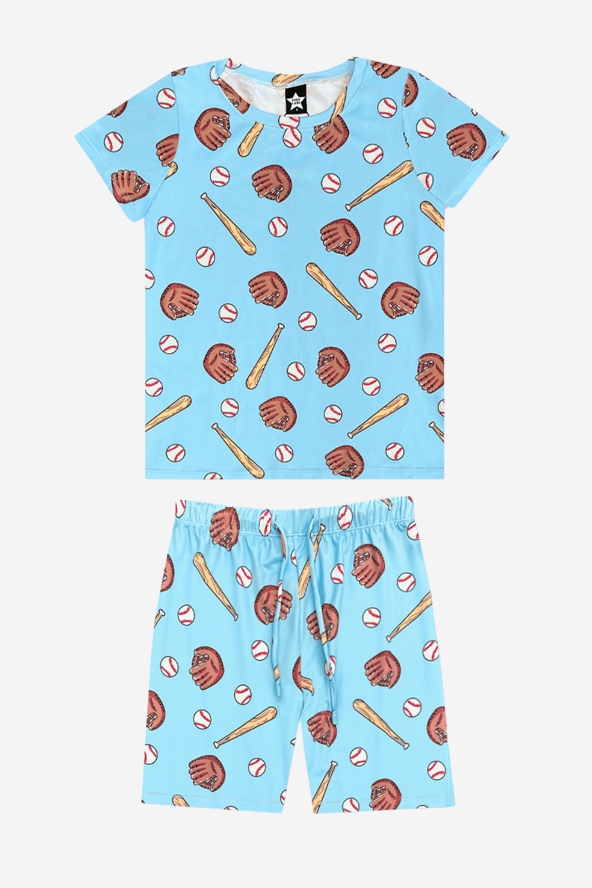 Simply Soft Short Sleeve Tee & Lounge Short - Burger & Fries - On Sale!