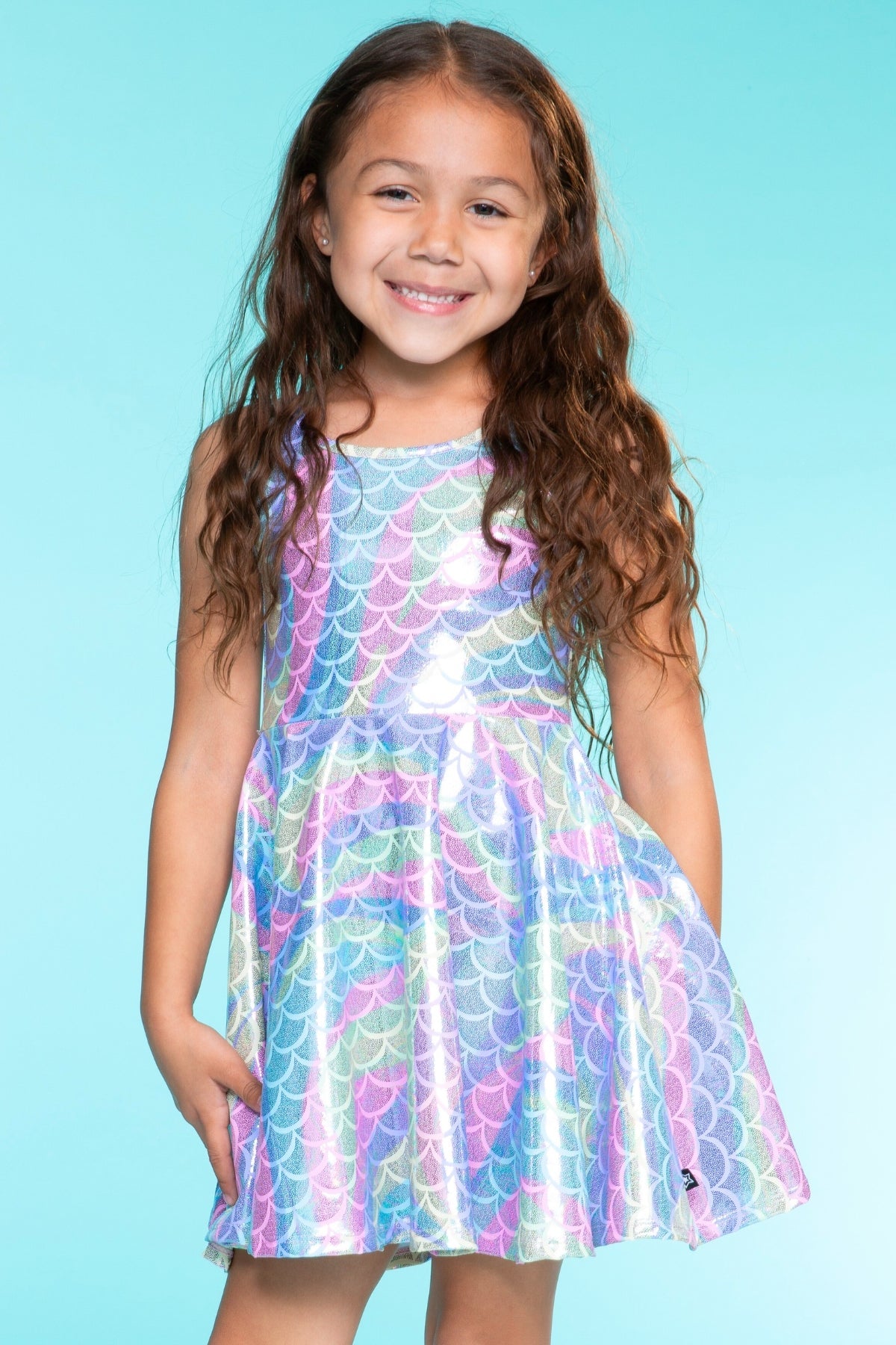 High Shine Super Twirl Dress - Rainbow Gummy Bear