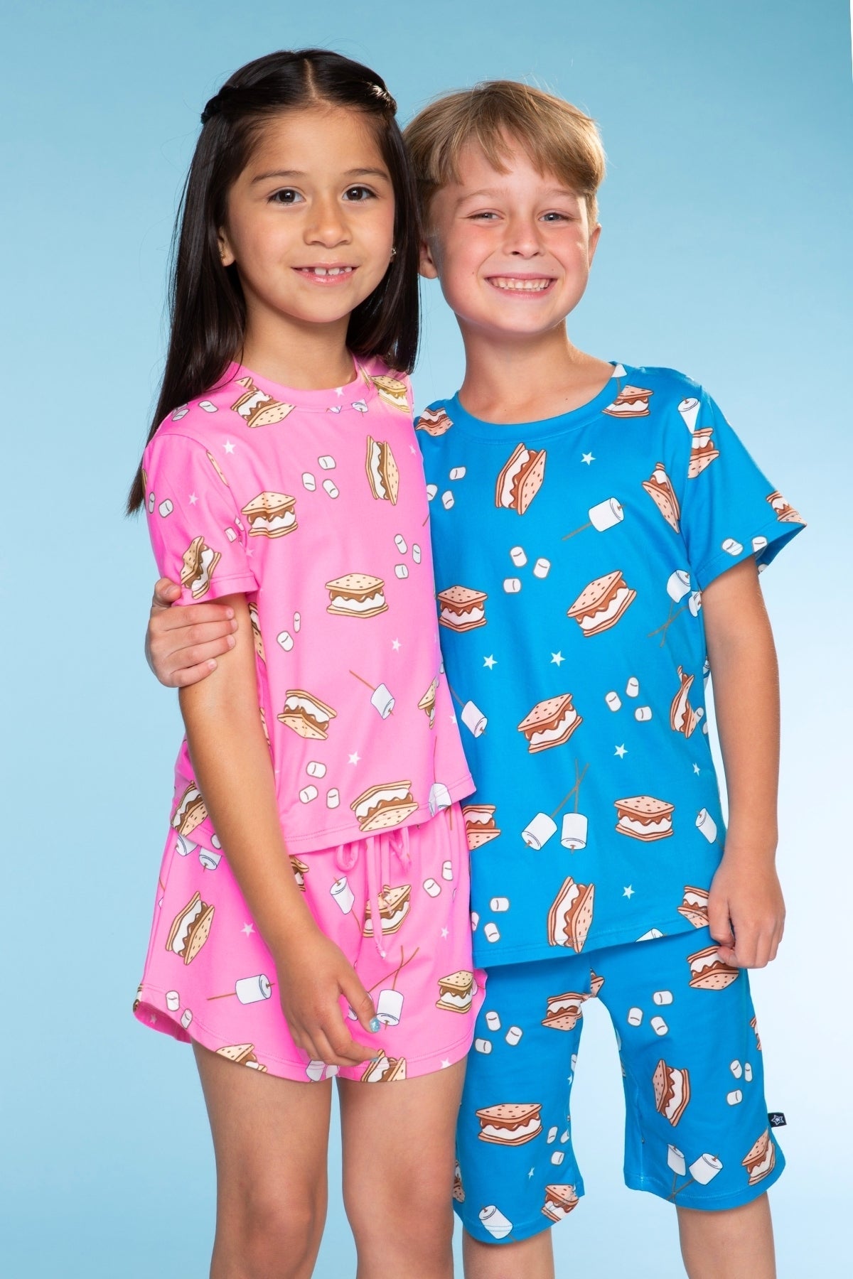 Simply Soft Easy Tee & Dolphin Short - Rainbow S'Mores - NEW!
