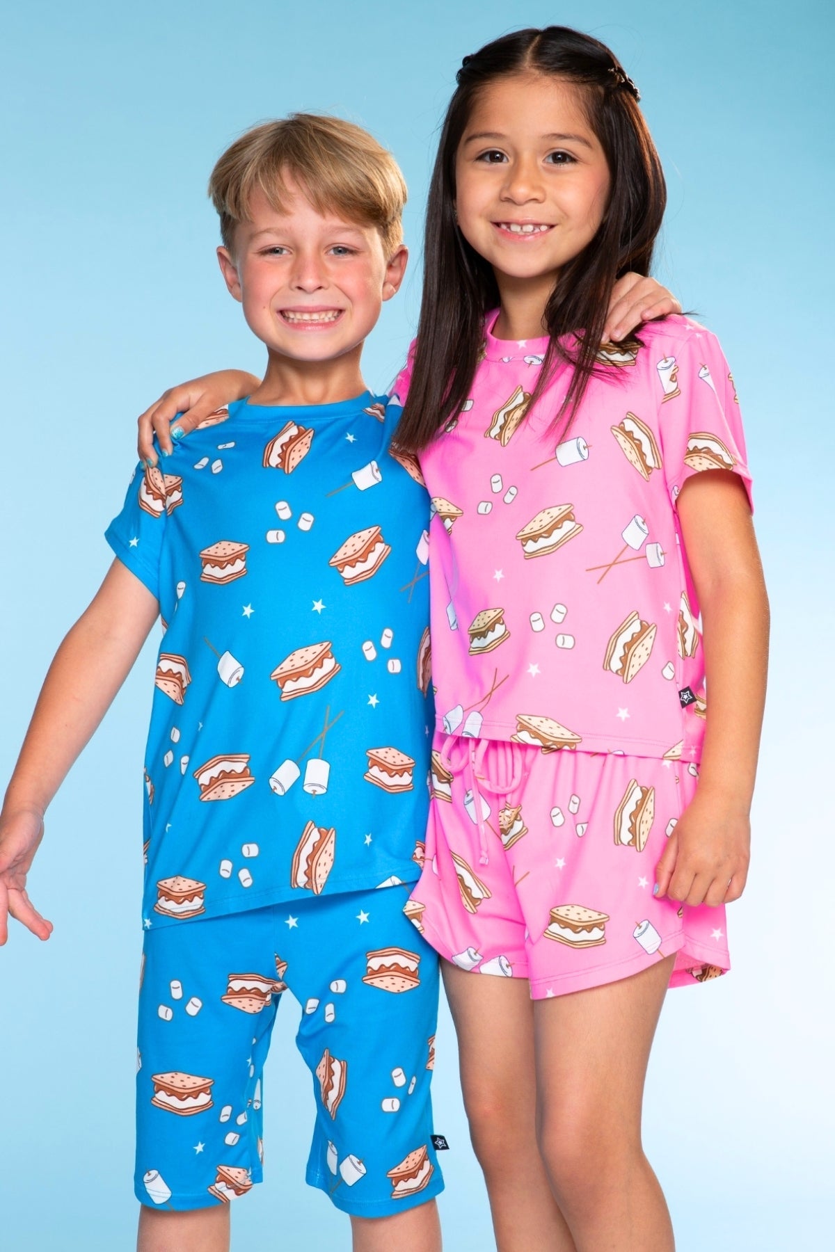 Simply Soft Easy Tee & Dolphin Short - Rainbow S'Mores - NEW!