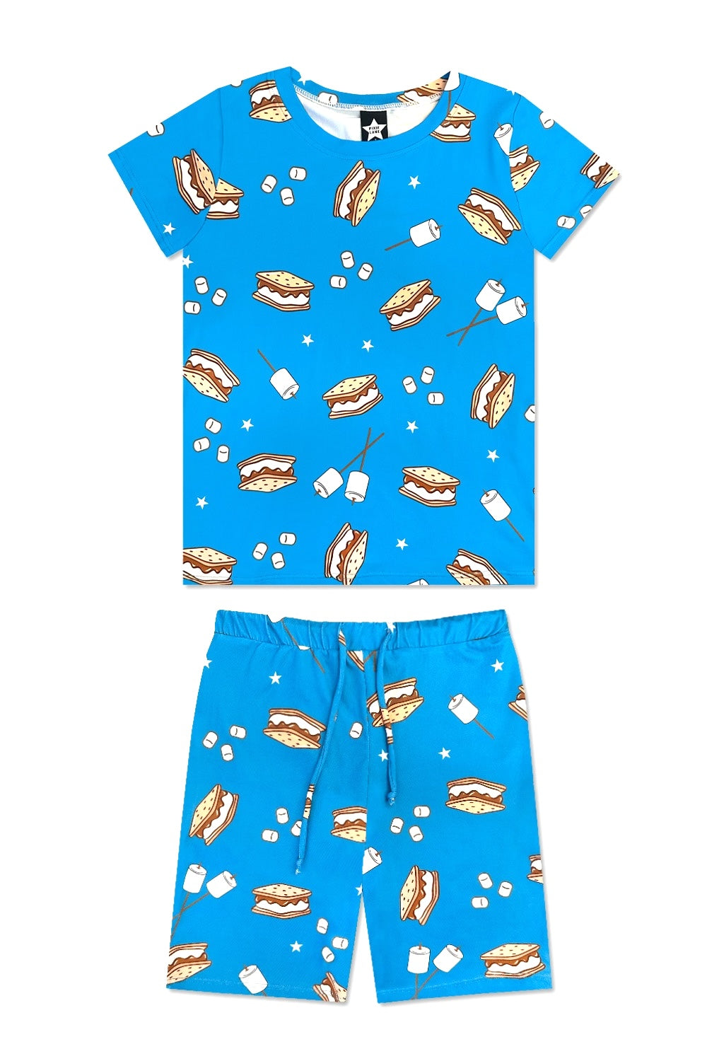 Simply Soft Short Sleeve Tee & Lounge Short - Burger & Fries - On Sale!