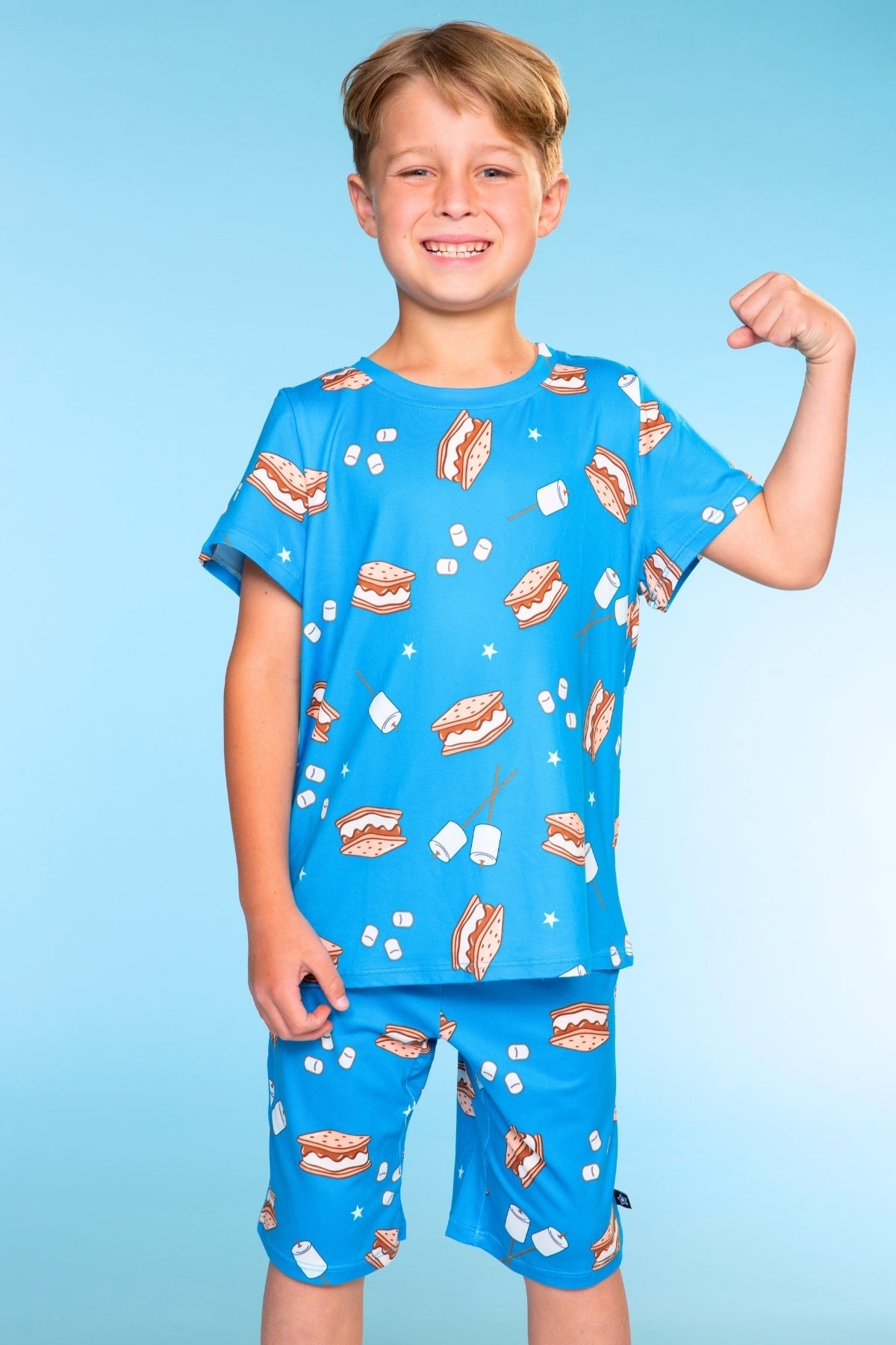 Simply Soft Short Sleeve Tee & Lounge Short - Burger & Fries - On Sale!