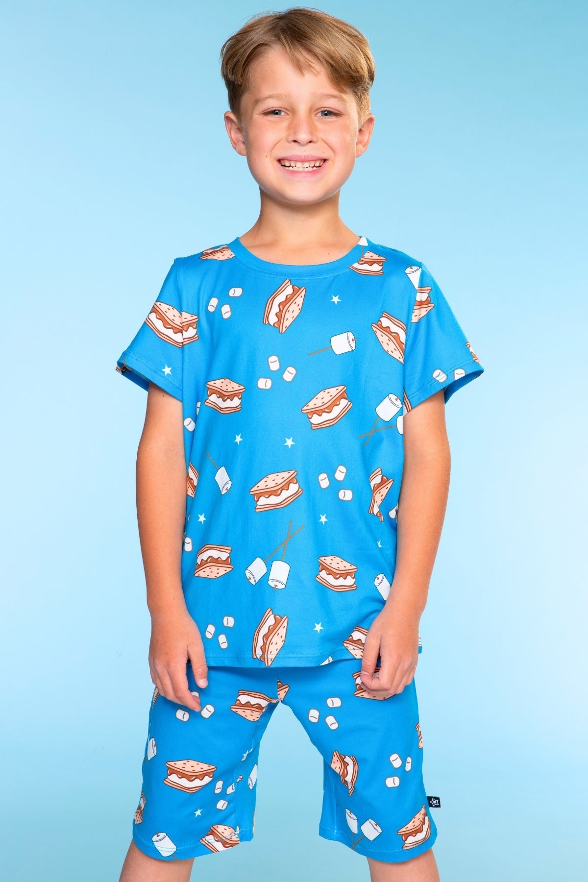 Simply Soft Short Sleeve Tee & Lounge Short - Burger & Fries - On Sale!
