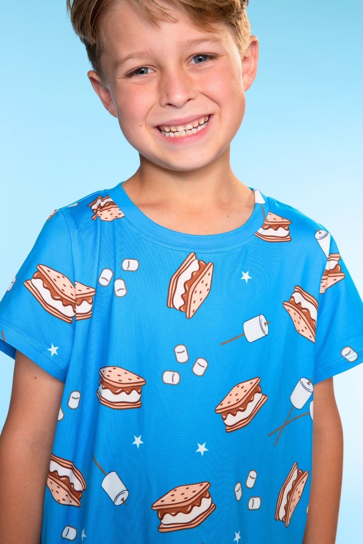 Simply Soft Short Sleeve Tee & Lounge Short - Burger & Fries - On Sale!
