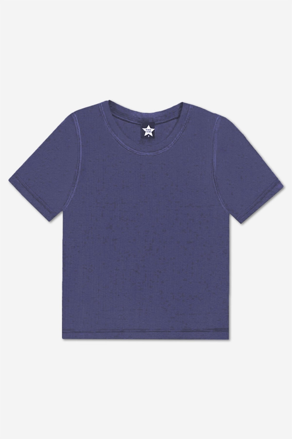 Ultra-Soft Ribbed Fitted Tee - Petal Pink - NEW!