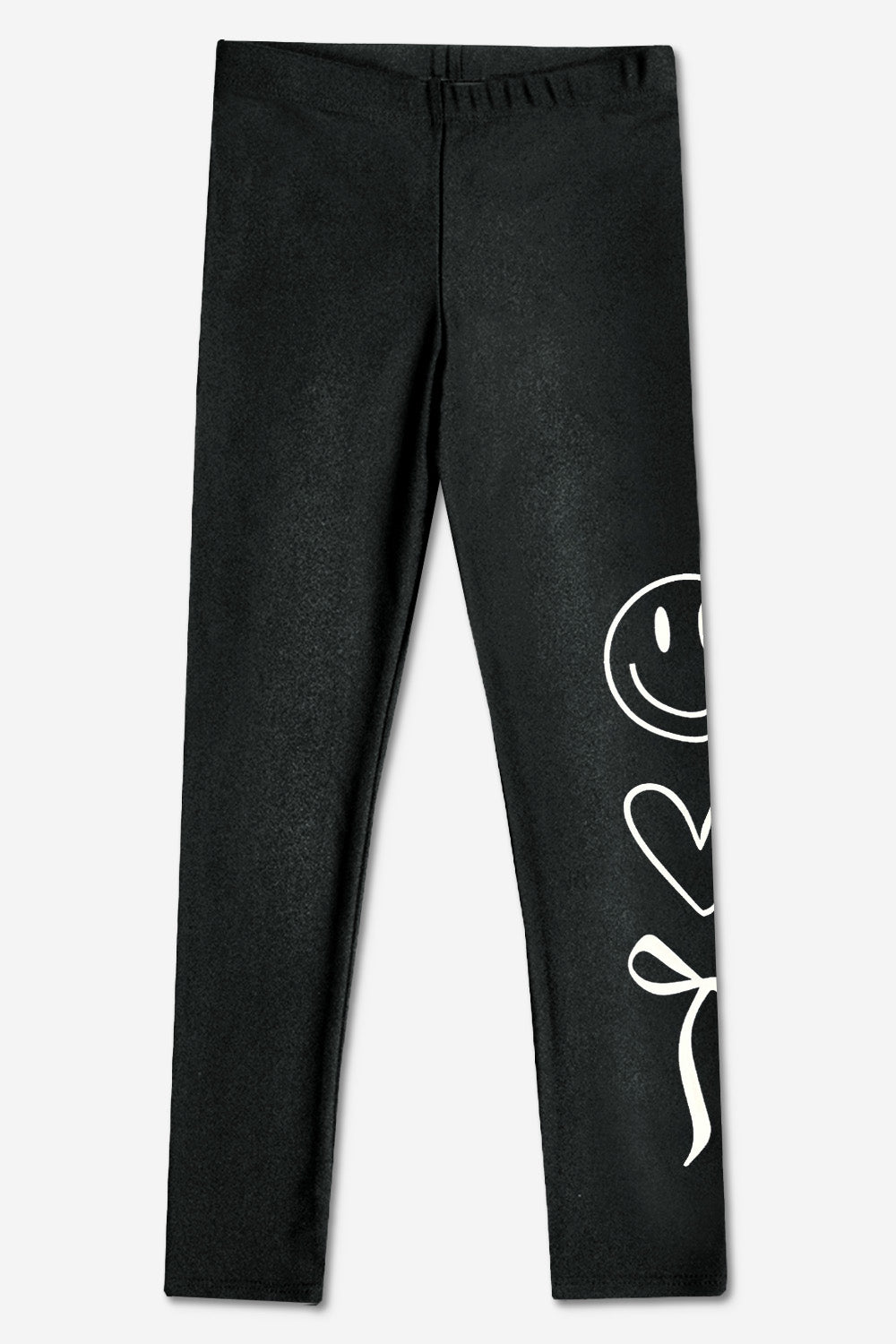 High Shine Long Legging - Silver Glitter