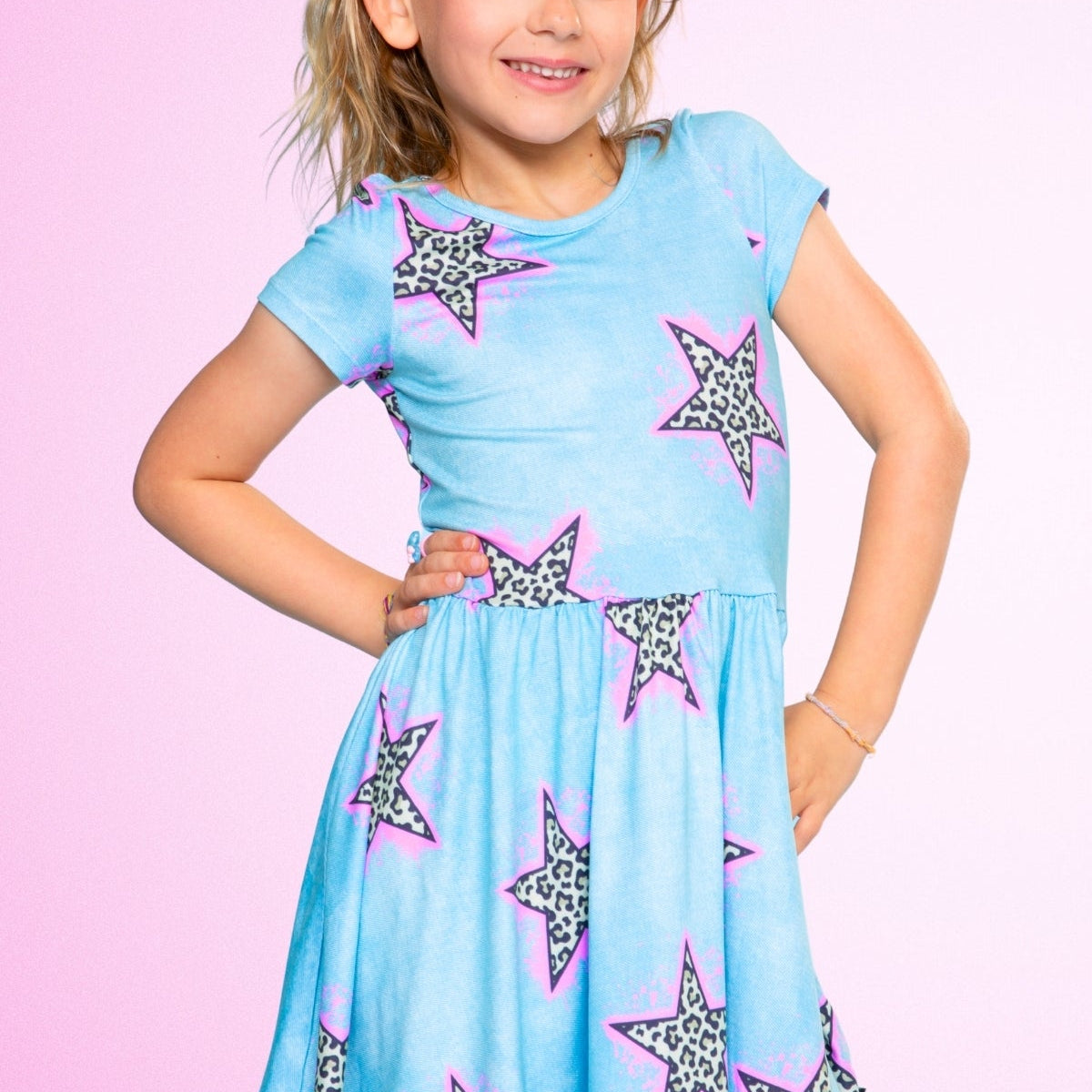 Simply Soft Short Sleeve Be Happy Dress