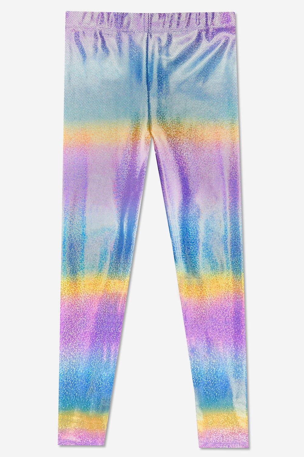 Glitter Foil High Shine Legging - Rainbow Glitter - NEW!