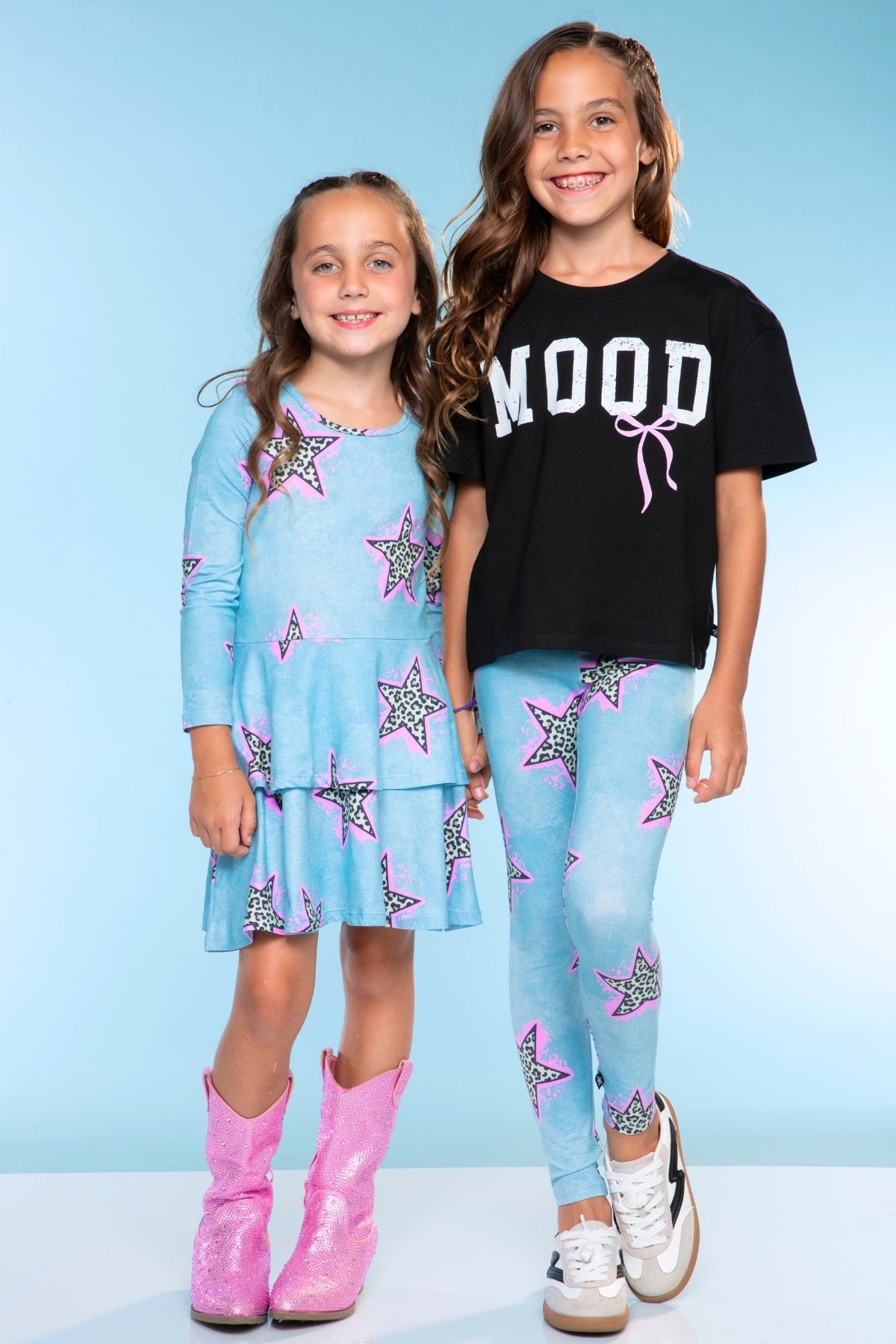 Simply Soft Long Legging - Purple Graffiti Rainbow