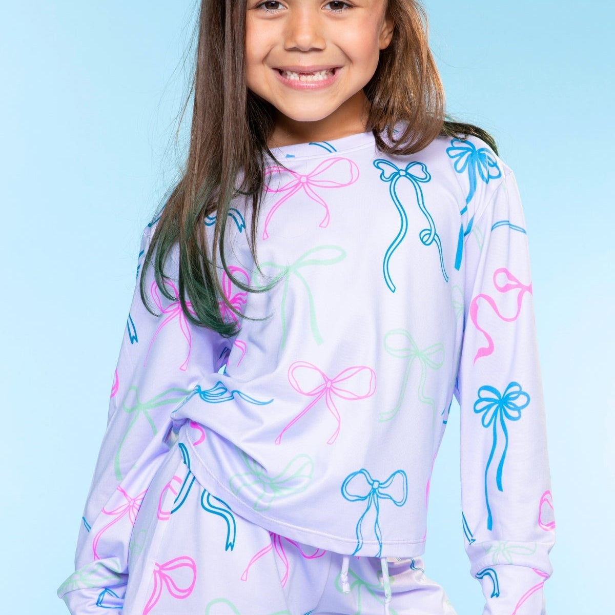Simply Soft Long Sleeve Easy Tee & Dolphin Short