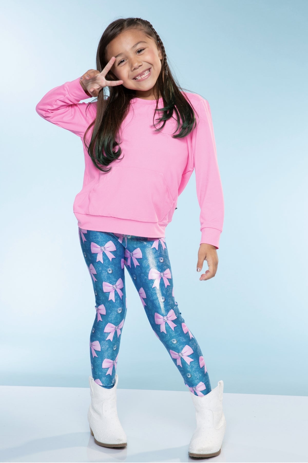 Glitter Foil High Shine Legging - Rainbow Glitter - NEW!