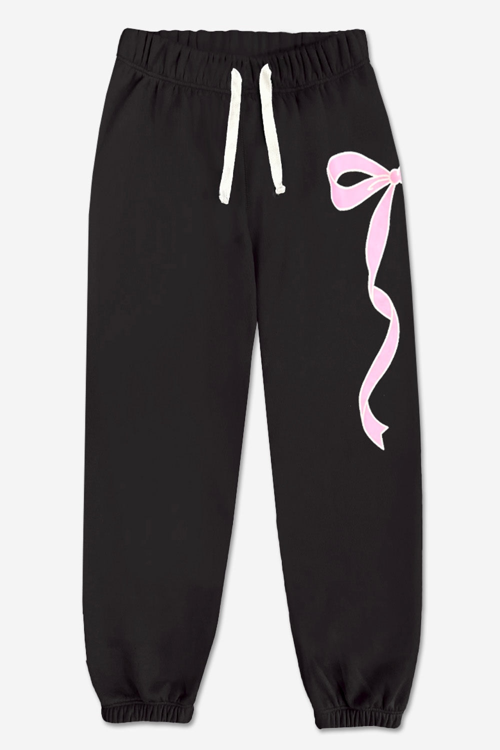 Cotton Soft French Terry Sweatpant ••• - Grey Pink Blue Stripe