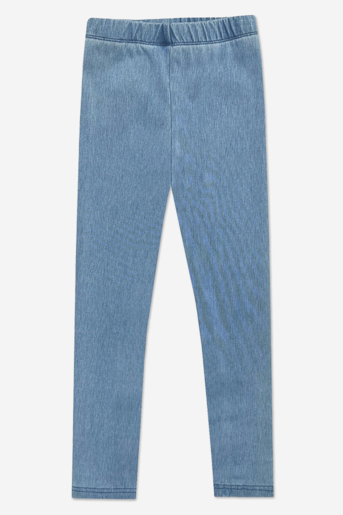 Super Stretch Soft Denim Long Jegging - Light Vintage Denim