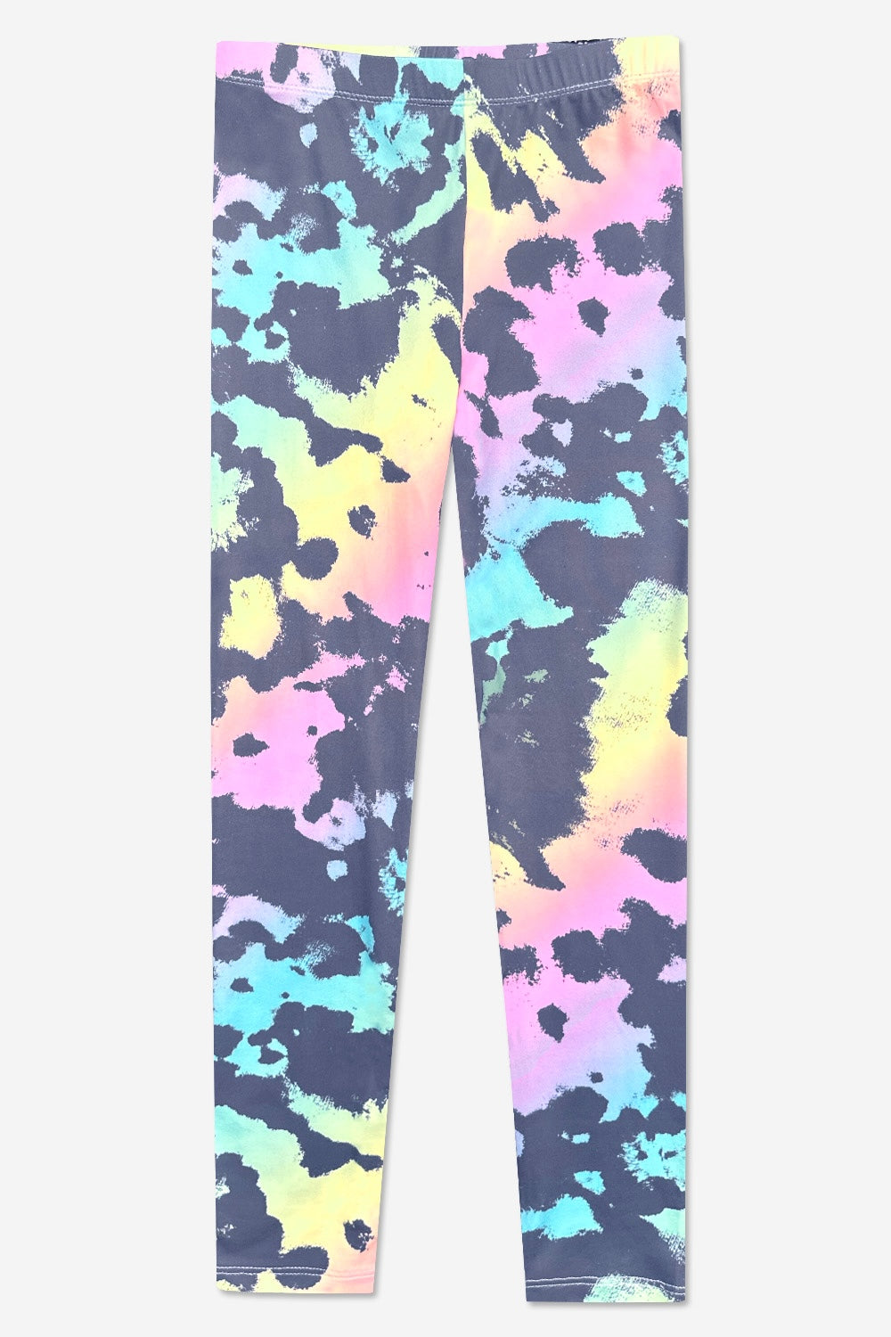 Simply Soft Long Legging - Purple Graffiti Rainbow