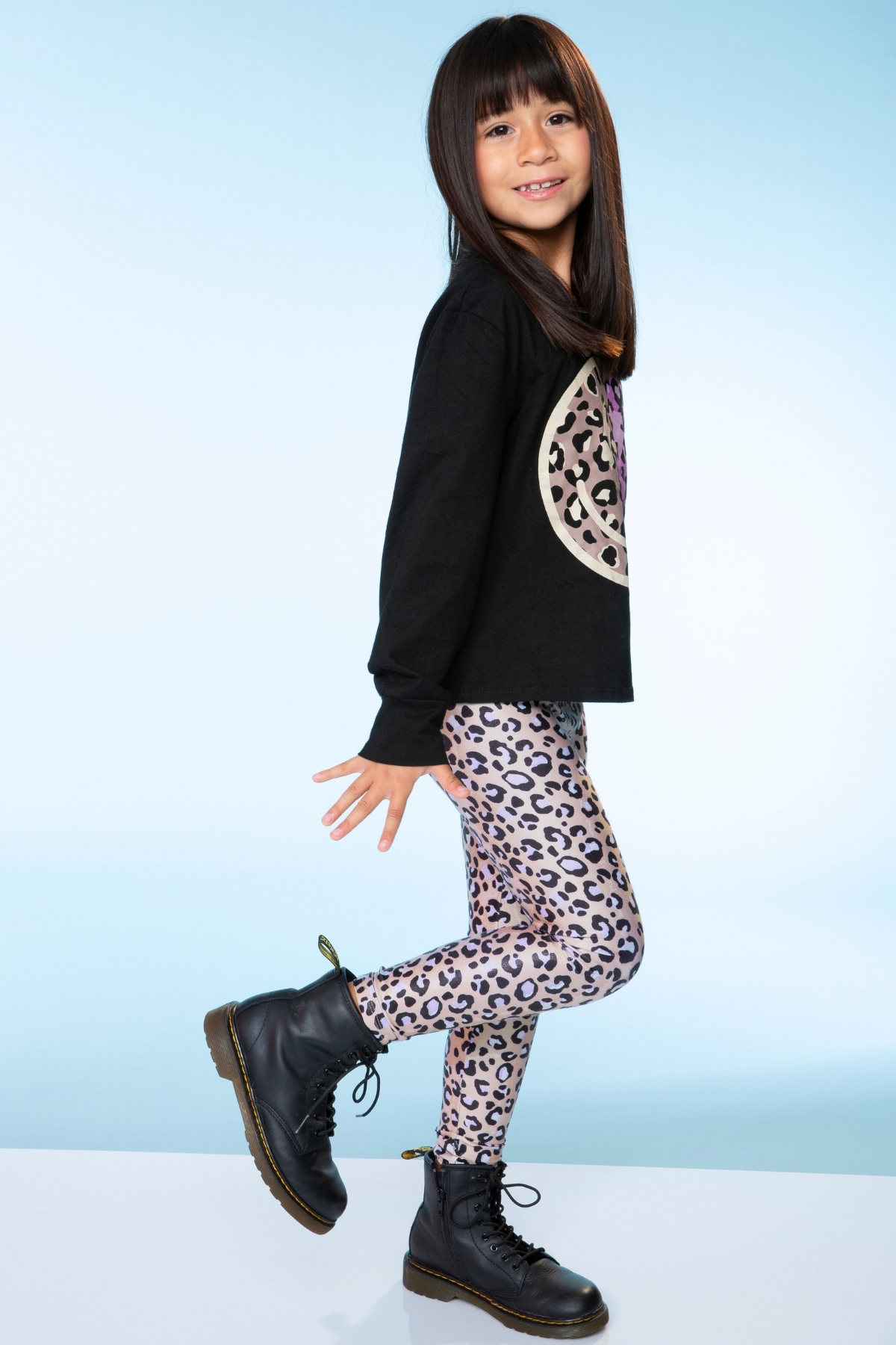 Glitter Foil High Shine Legging - Rainbow Glitter - NEW!