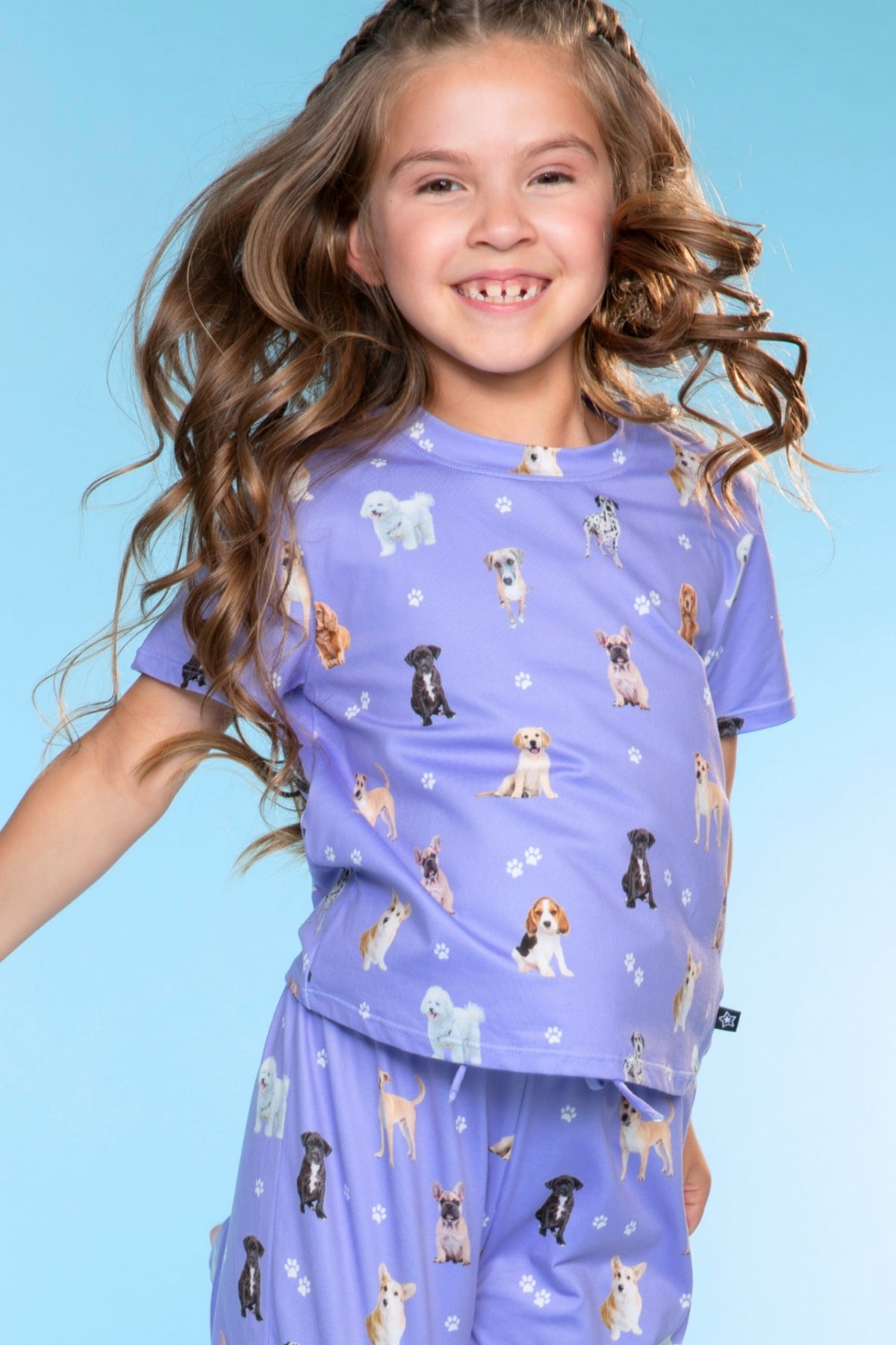 Simply Soft Easy Tee & Karate Pant - Pink Gingham Leopard