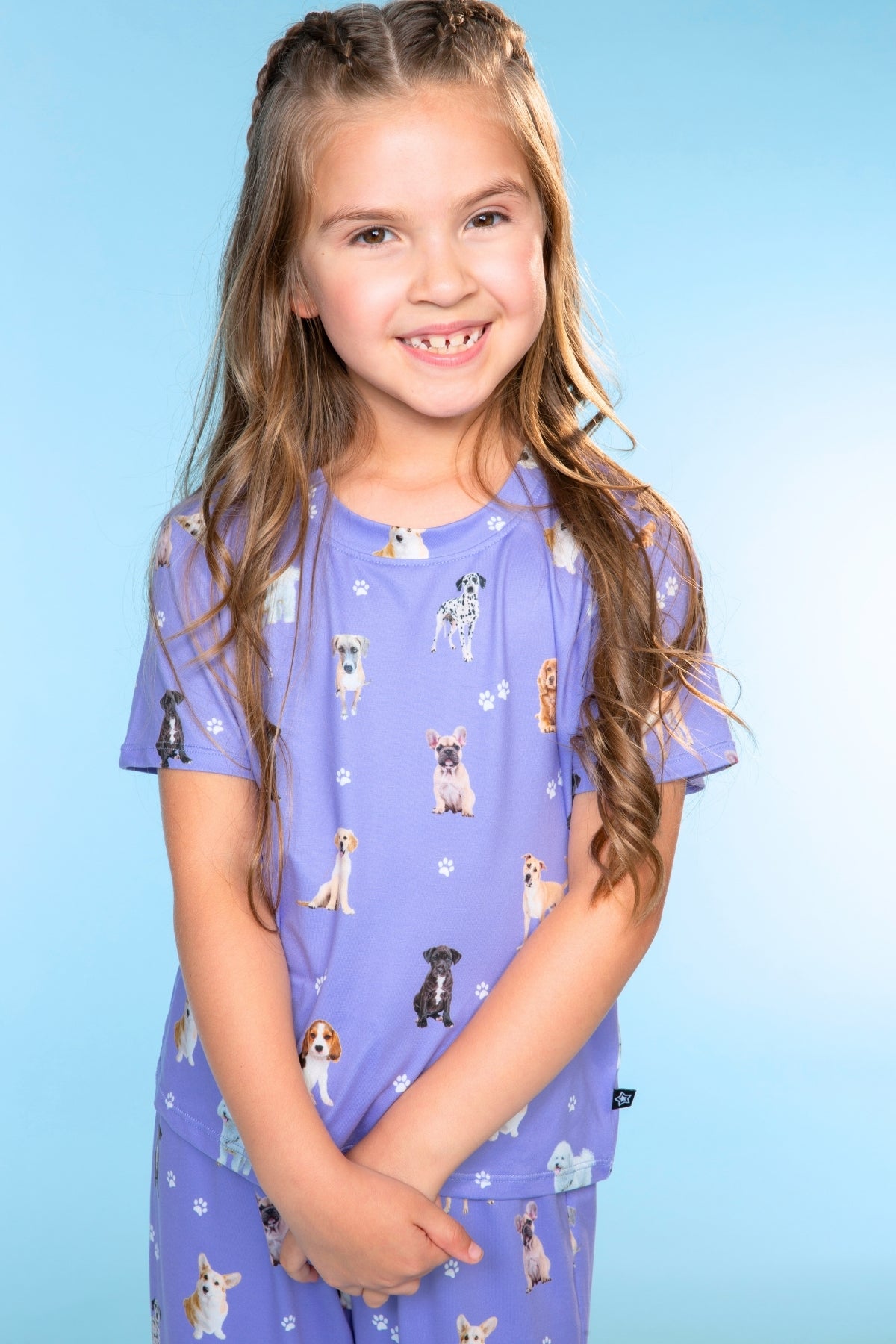 Simply Soft Easy Tee & Karate Pant - Pink Gingham Leopard