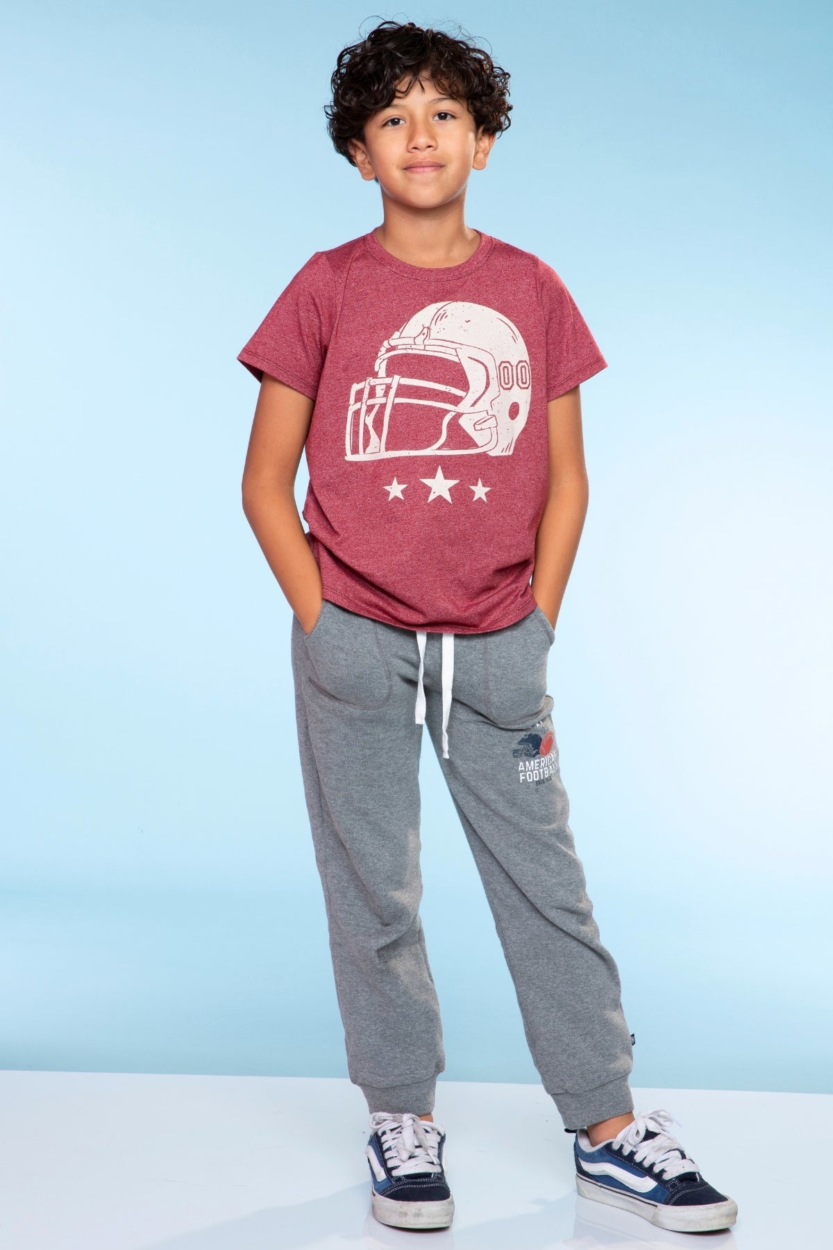 Triblend Graphic Tee - Lt Grey Boxing Champ