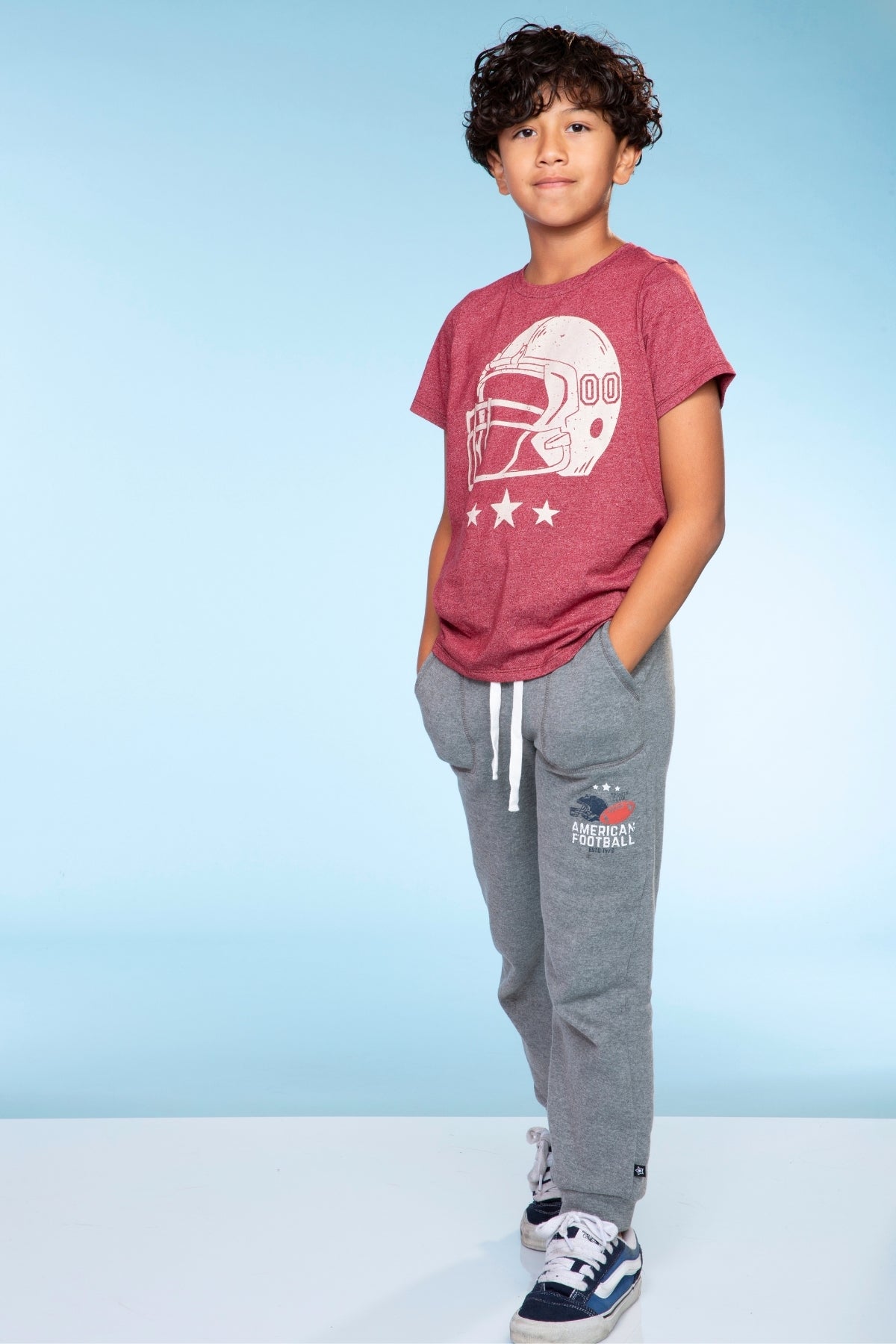 Triblend Graphic Tee - Lt Grey Boxing Champ