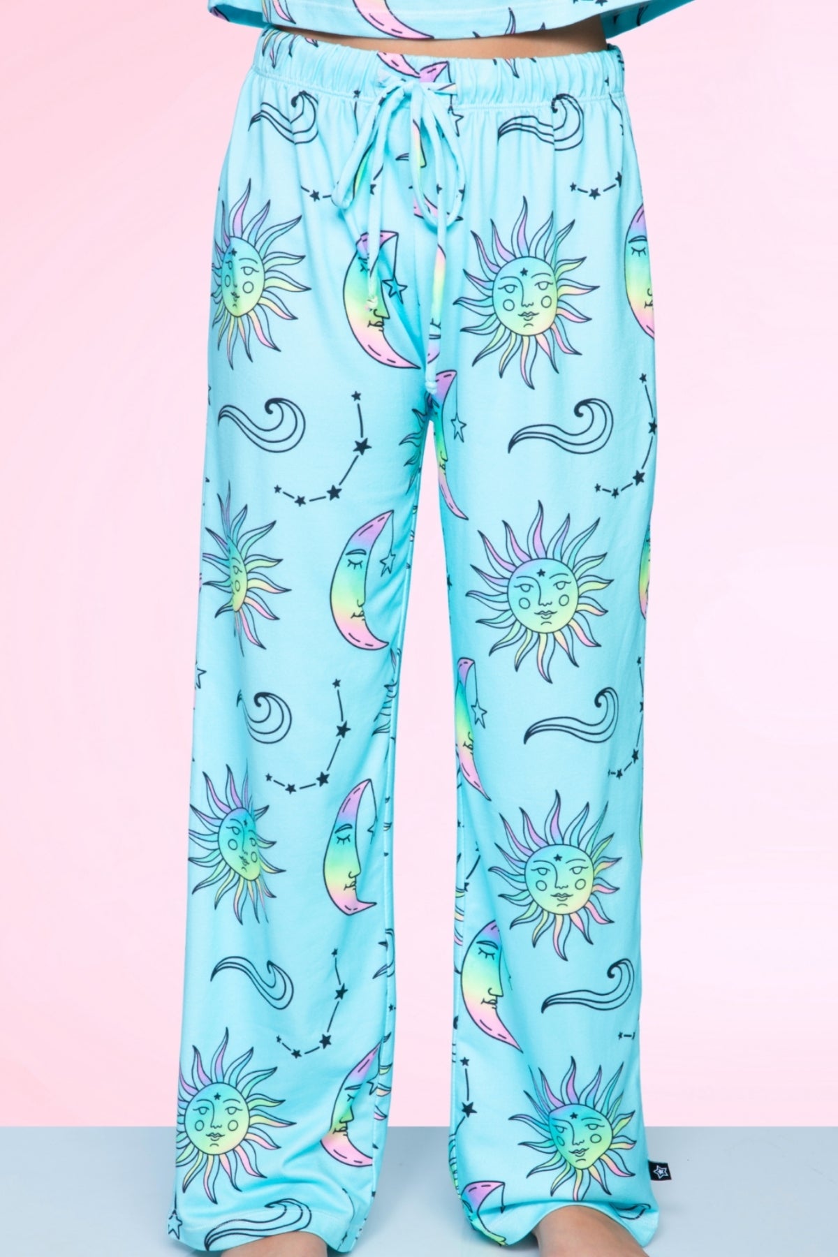 Simply Soft Easy Tee & Karate Pant - Pink Gingham Leopard