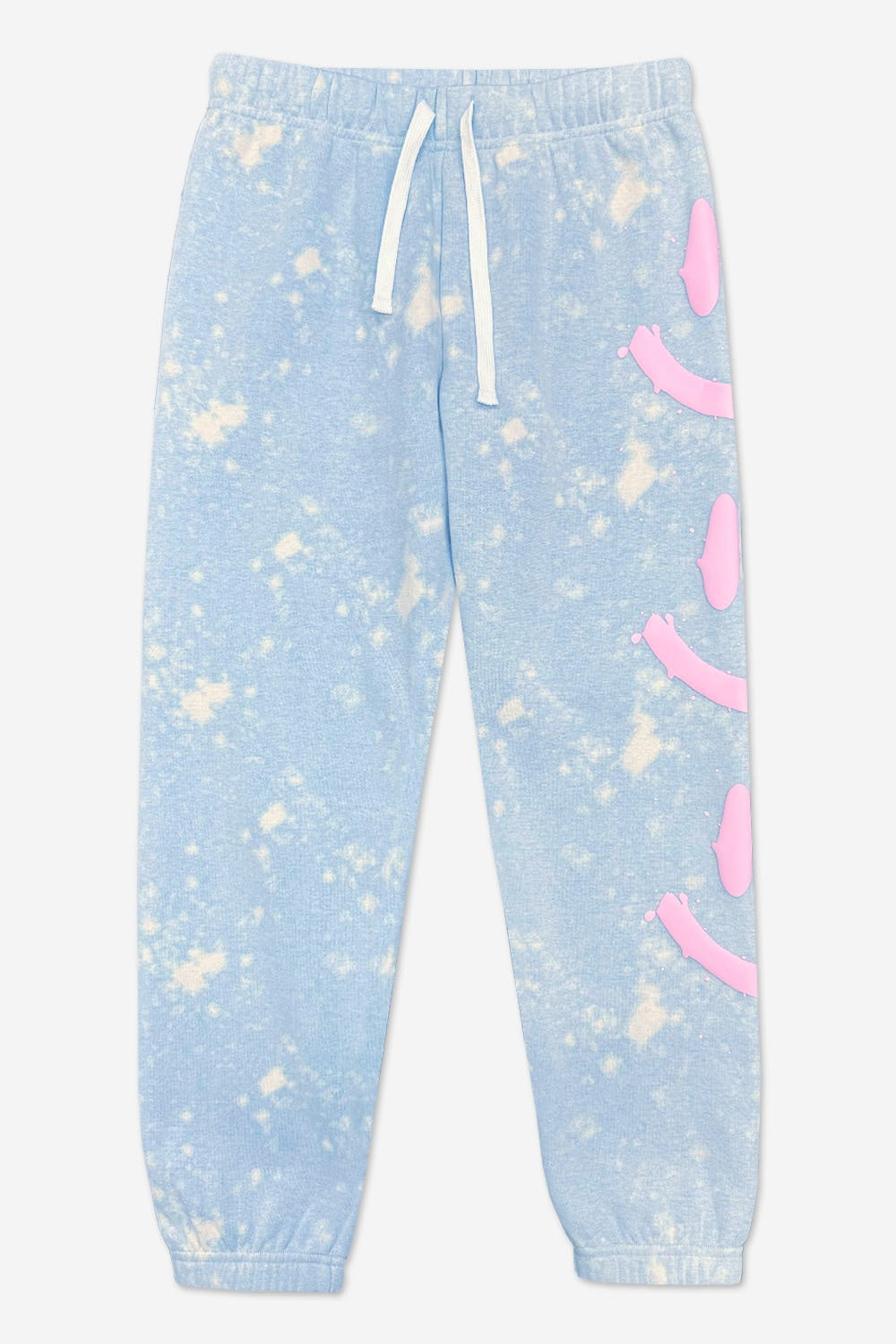 Heavyweight Cotton French Terry Sweatpant - Taupe Leopard Pink