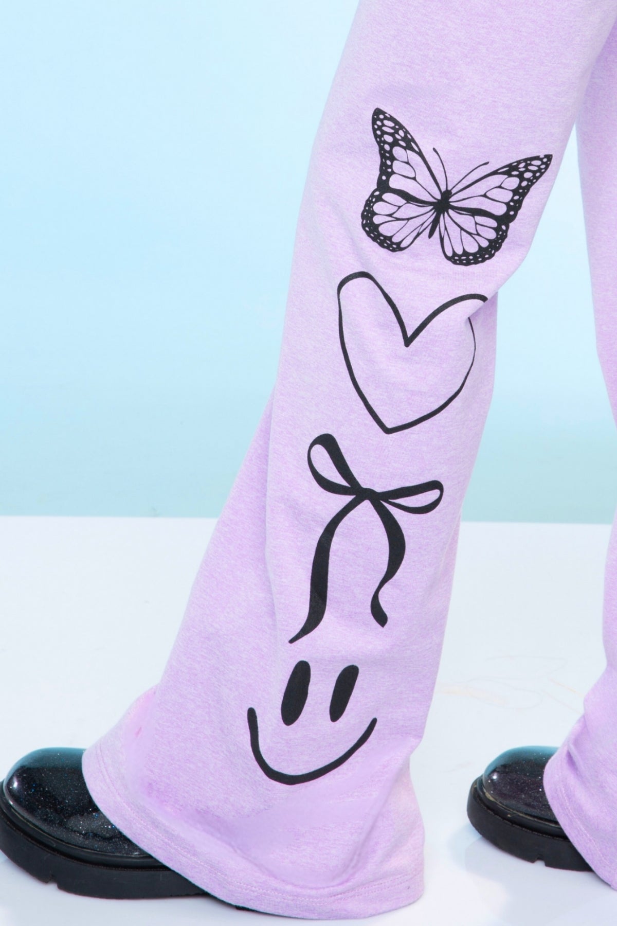 3-Pack Simply Soft Luxe Flare Legging - Candy Pink | Candy Purple | Vintage Denim Bow - NEW!