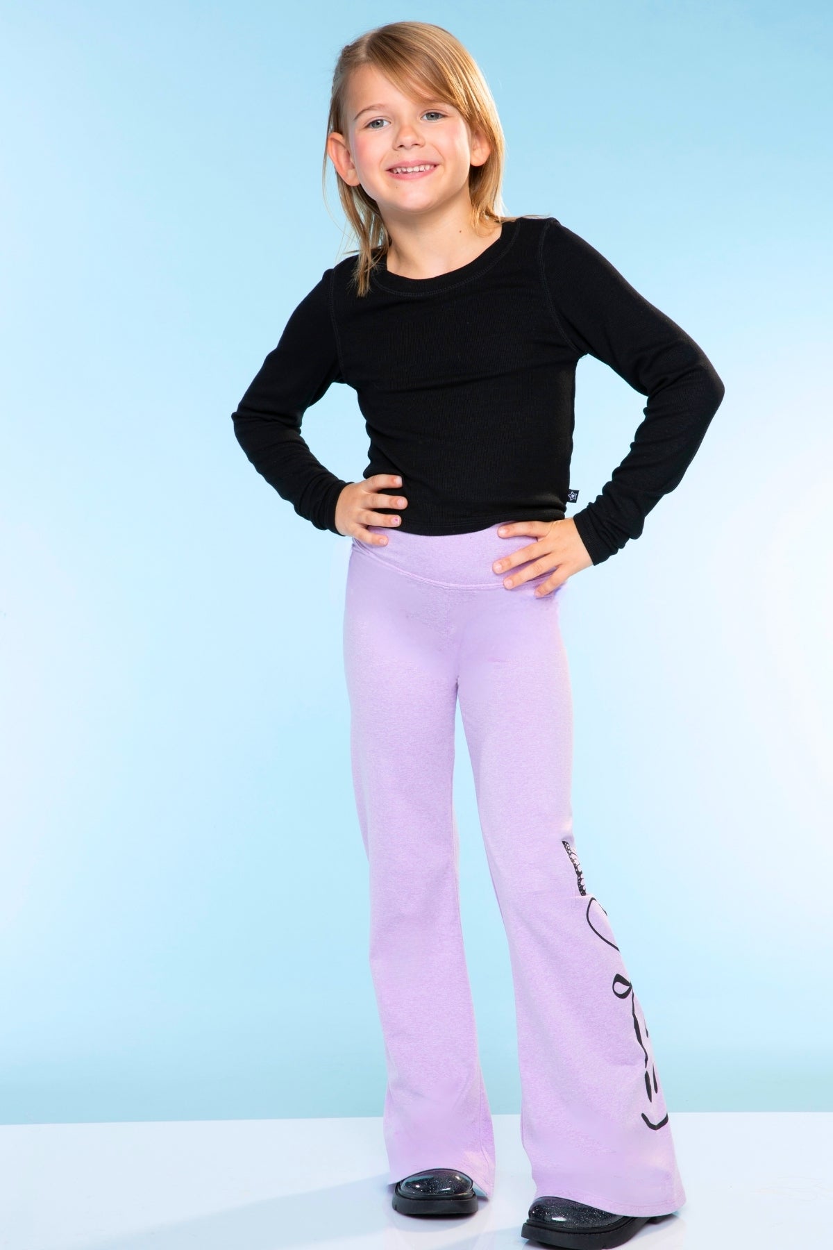 Simply Soft Luxe Flare Legging - Candy Purple