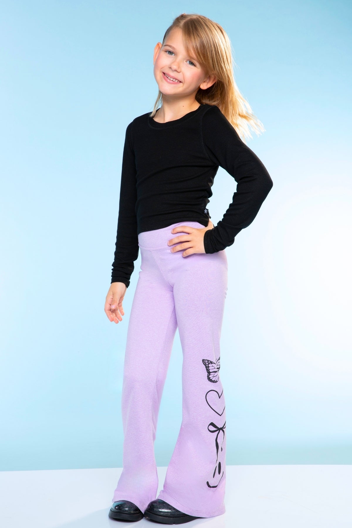 Simply Soft Luxe Flare Legging - Candy Purple