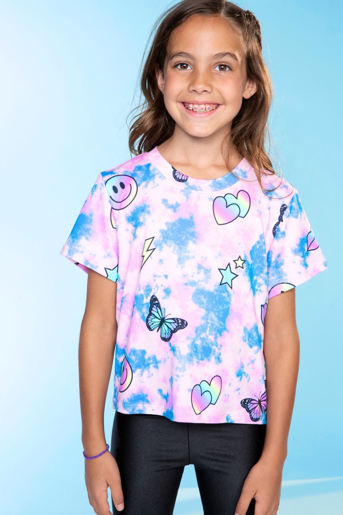 Simply Soft Easy Tee - Rainbow Star Peace Love - NEW!